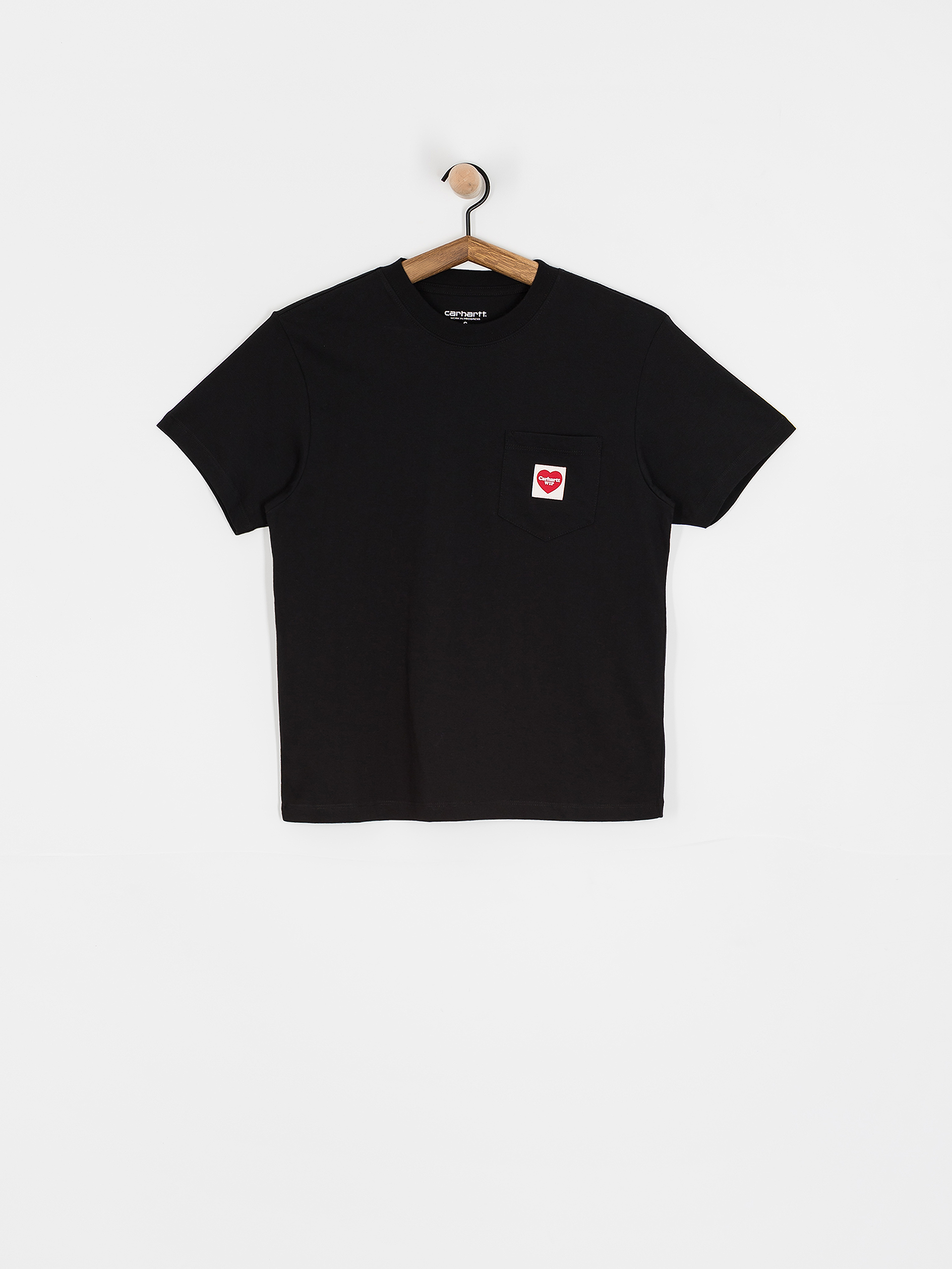 Тениска Carhartt WIP Pocket Heart Wmn (black/red)