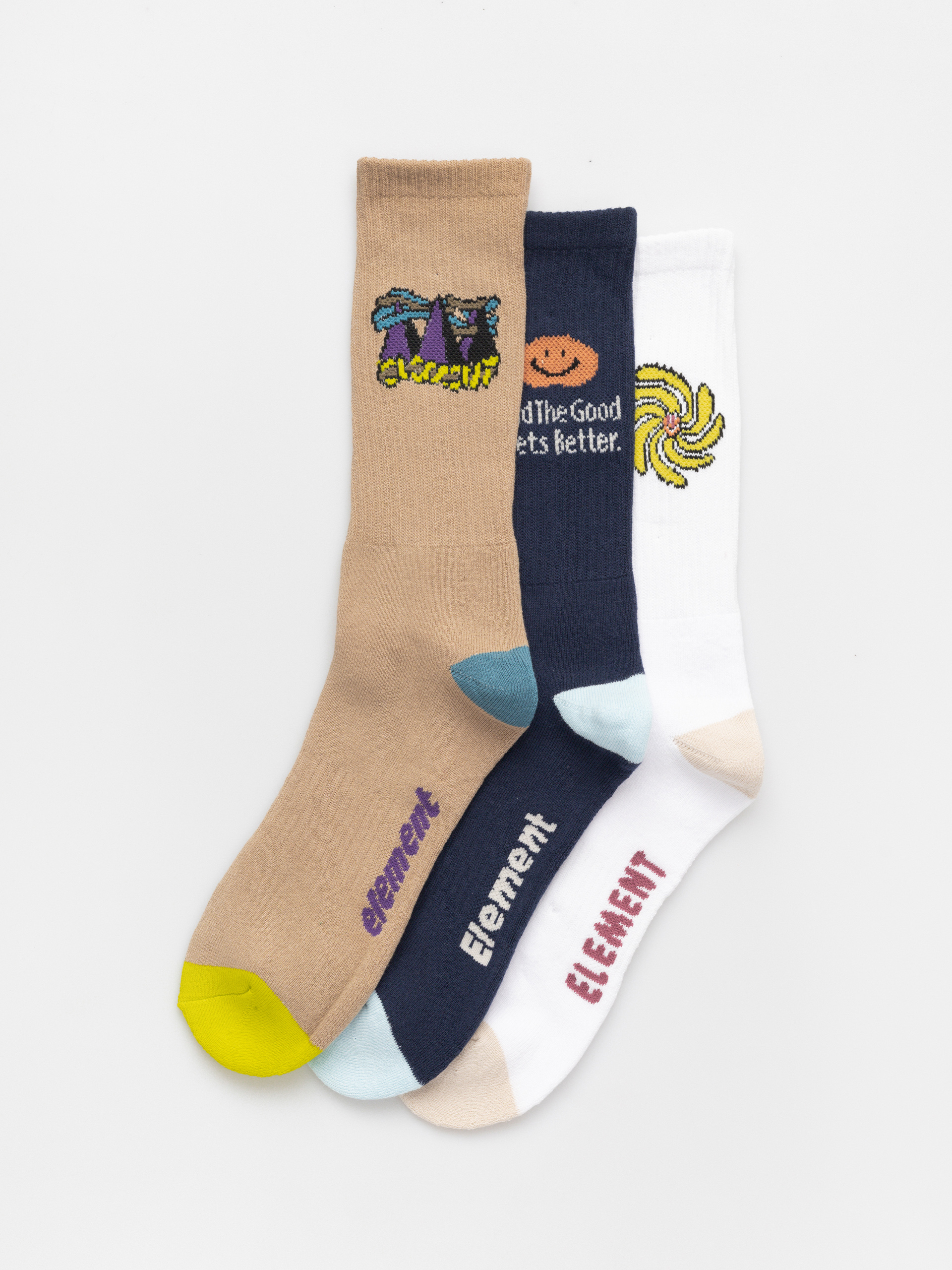 Чорапи Element Mirage Socks 3Pk (multicolor)