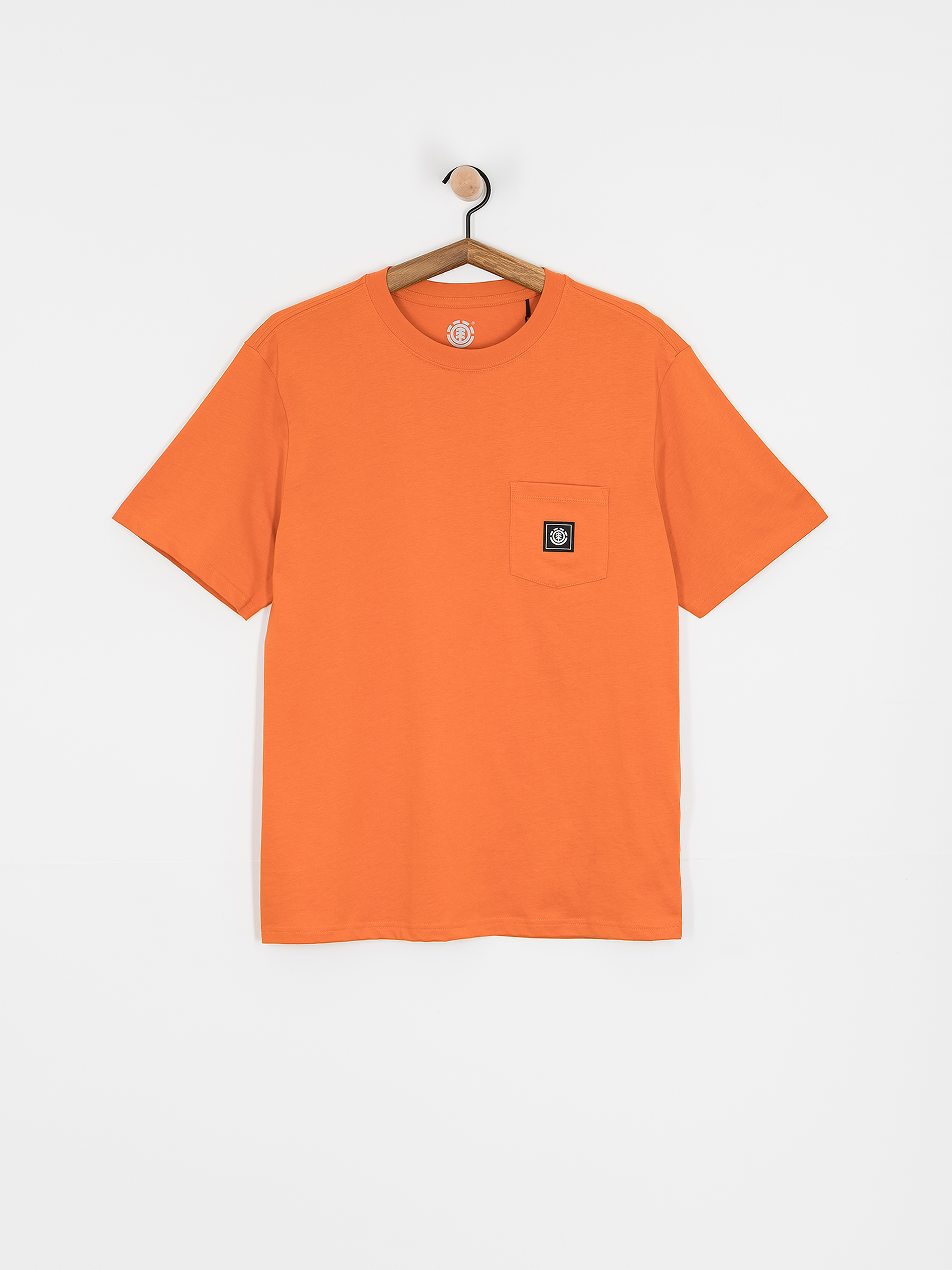 Тениска Element Basic Pocket Label (coral gold)