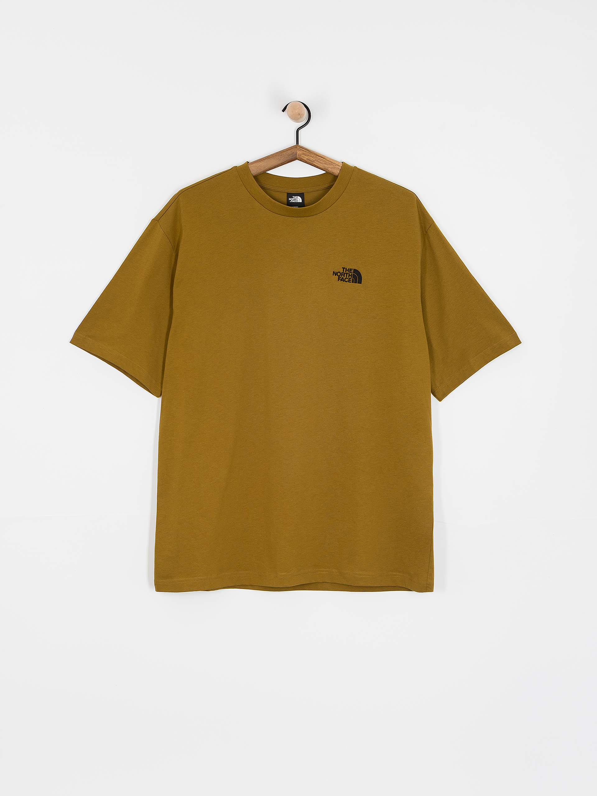 Тениска The North Face Essential Oversize (moss green)