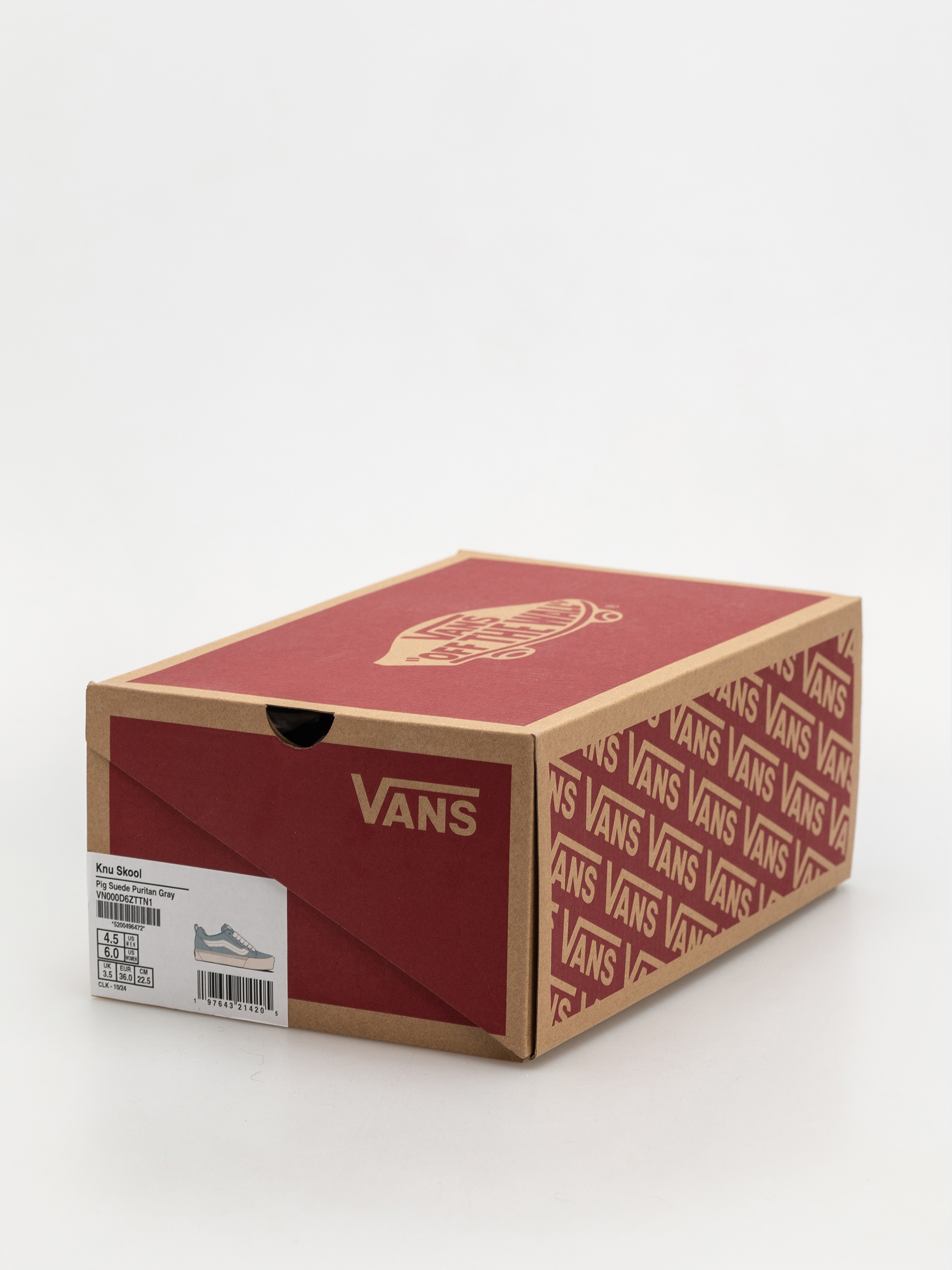 Обувки Vans Knu Skool (pig suede puritan gray)