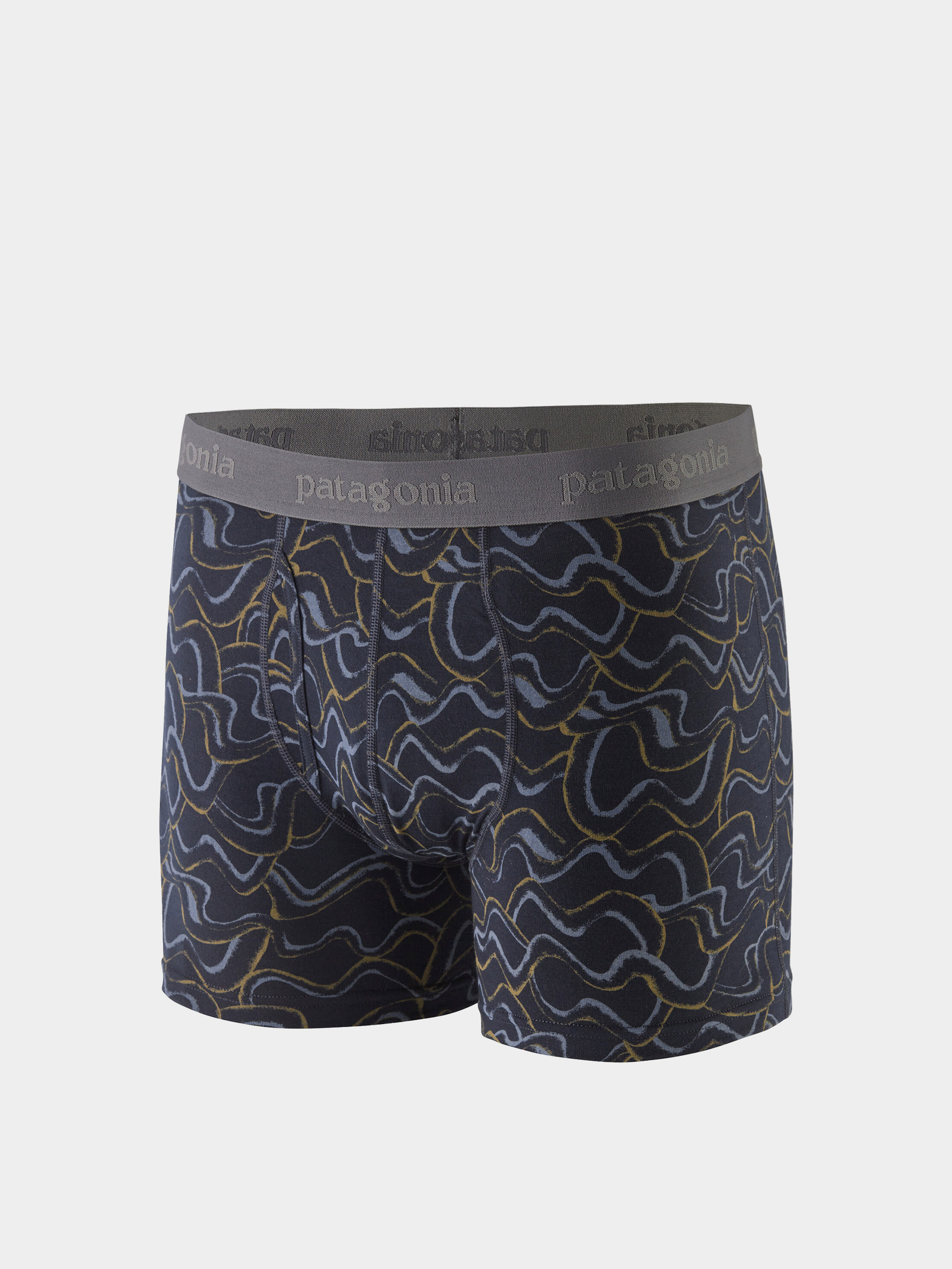 Бельо Patagonia Essential Boxer Briefs 3in (small currents/pitch blue)