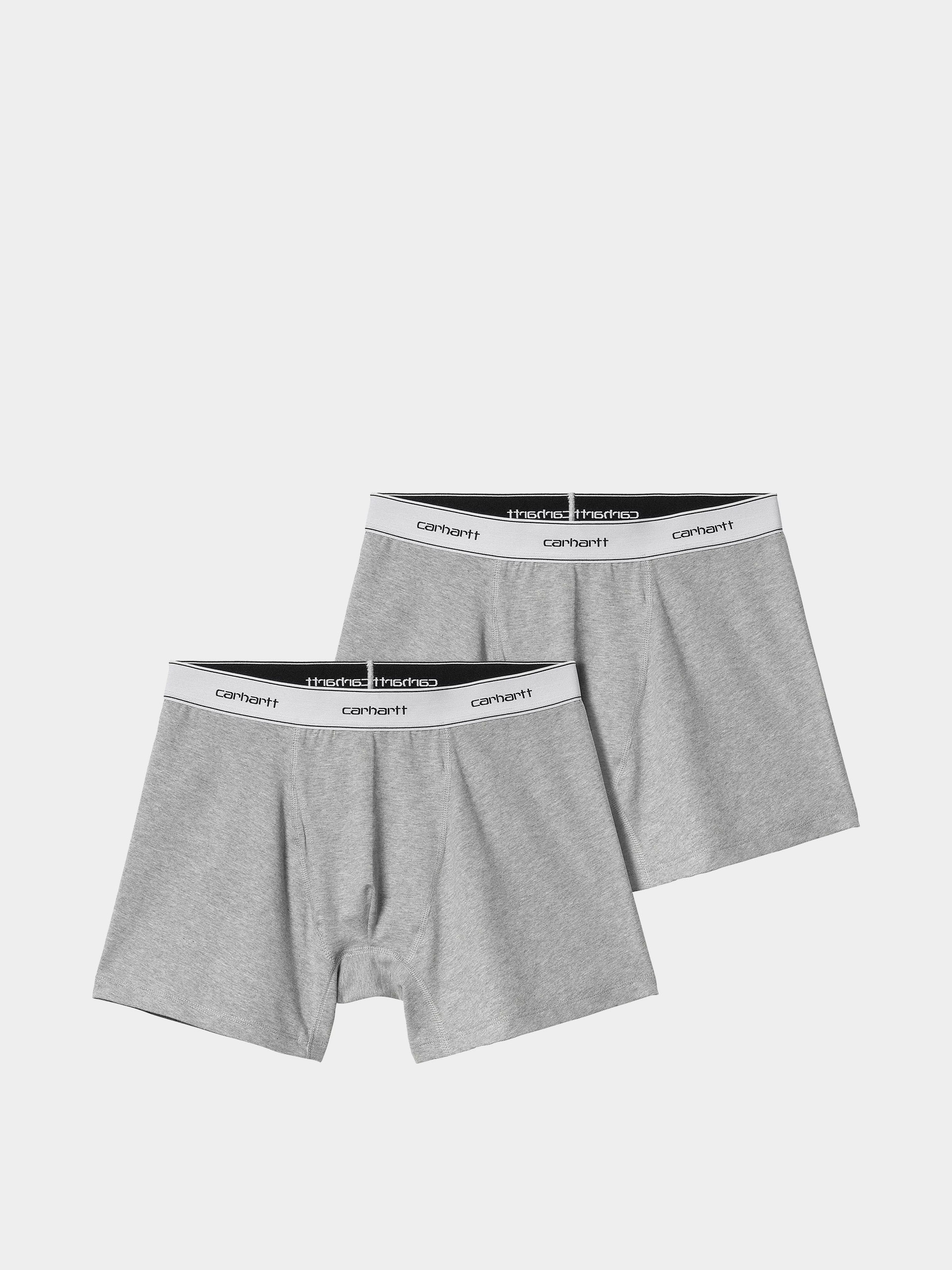 u0411u0435u043bu044cu043e Carhartt WIP Cotton Trunks (grey heather/grey heather)