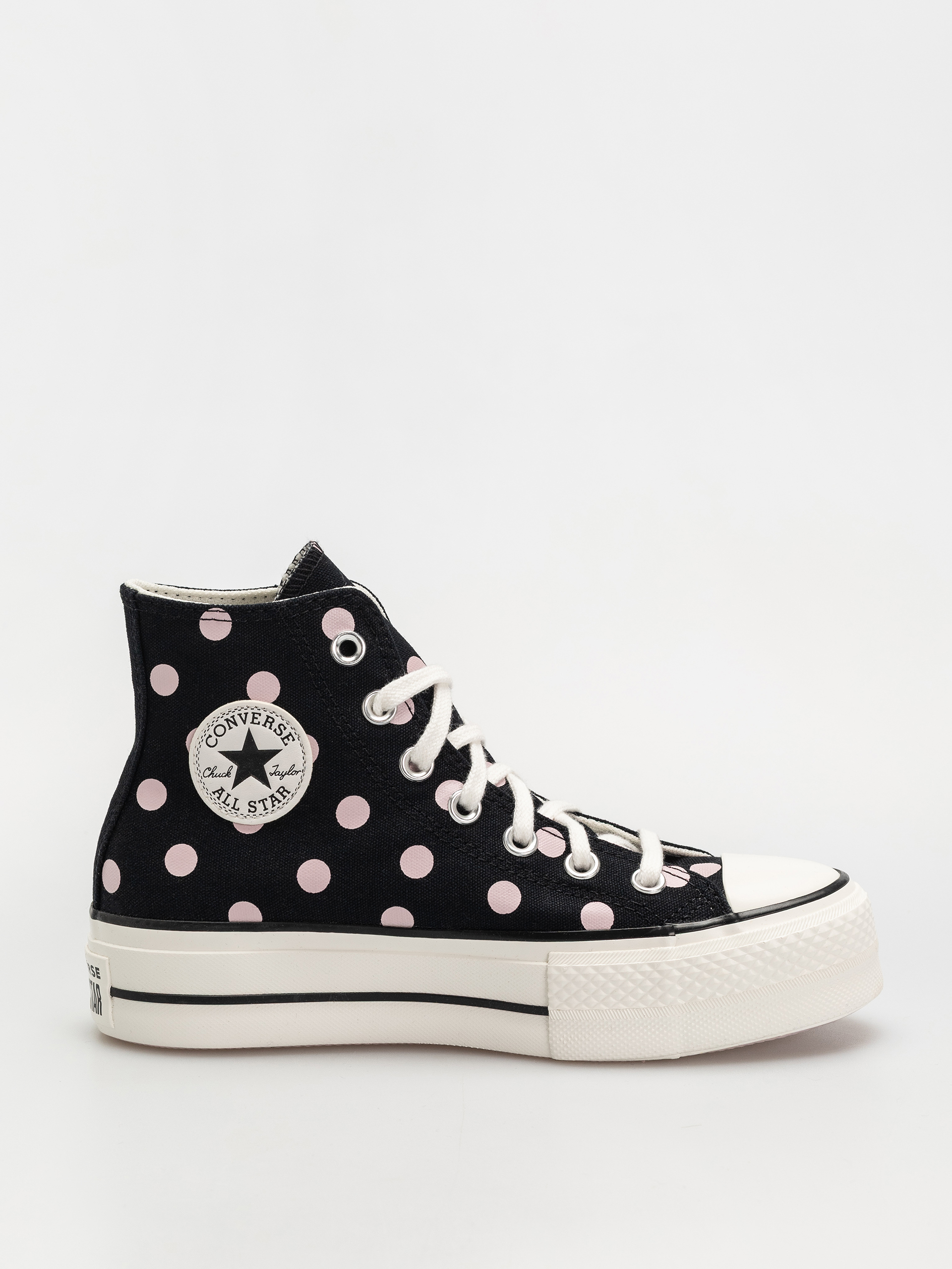 u041au0435u0446u043eu0432u0435 Converse Chuck Taylor All Star Lift Hi Wmn (black/summit pink/egret)