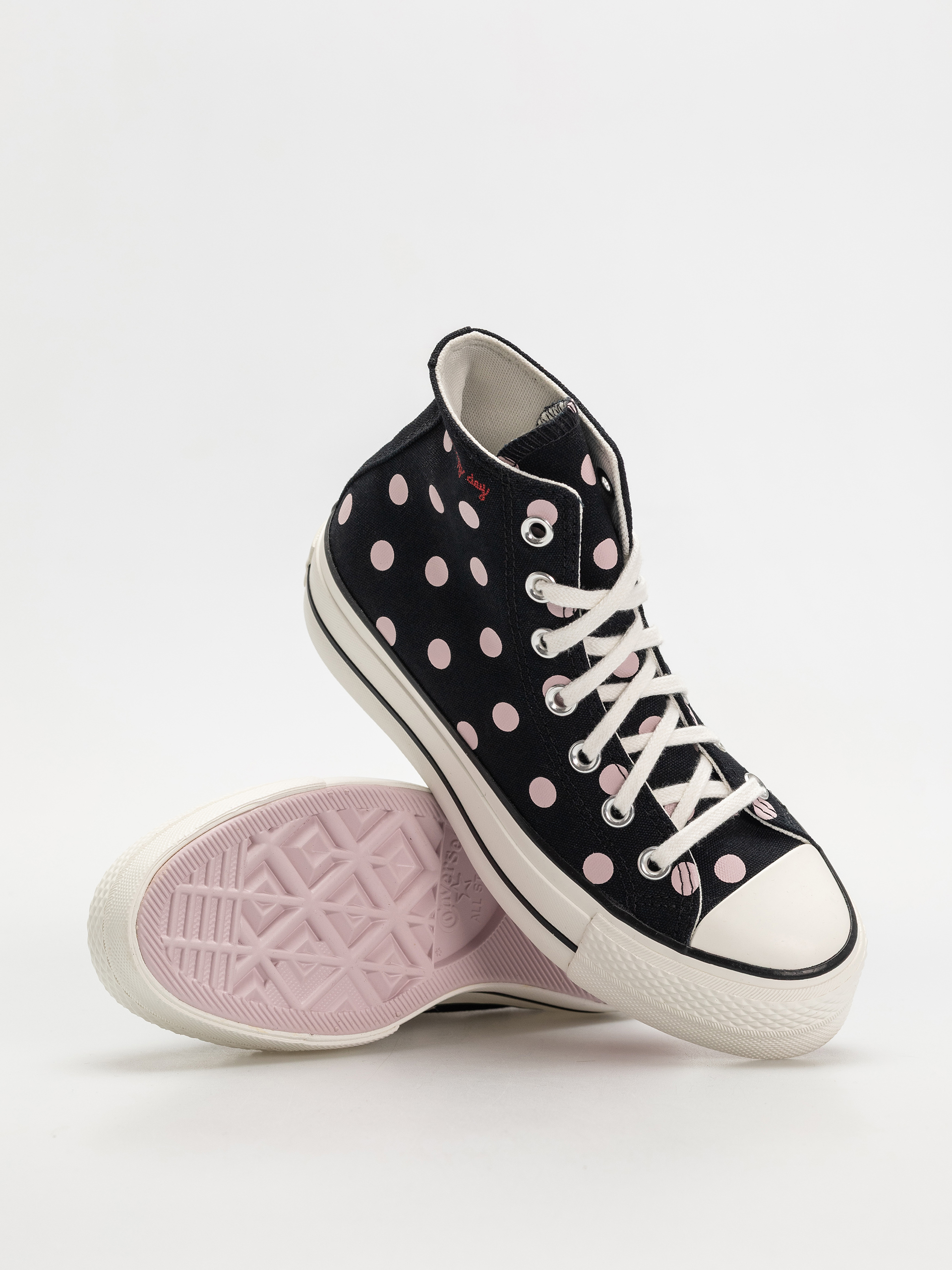 Кецове Converse Chuck Taylor All Star Lift Hi Wmn (black/summit pink/egret)