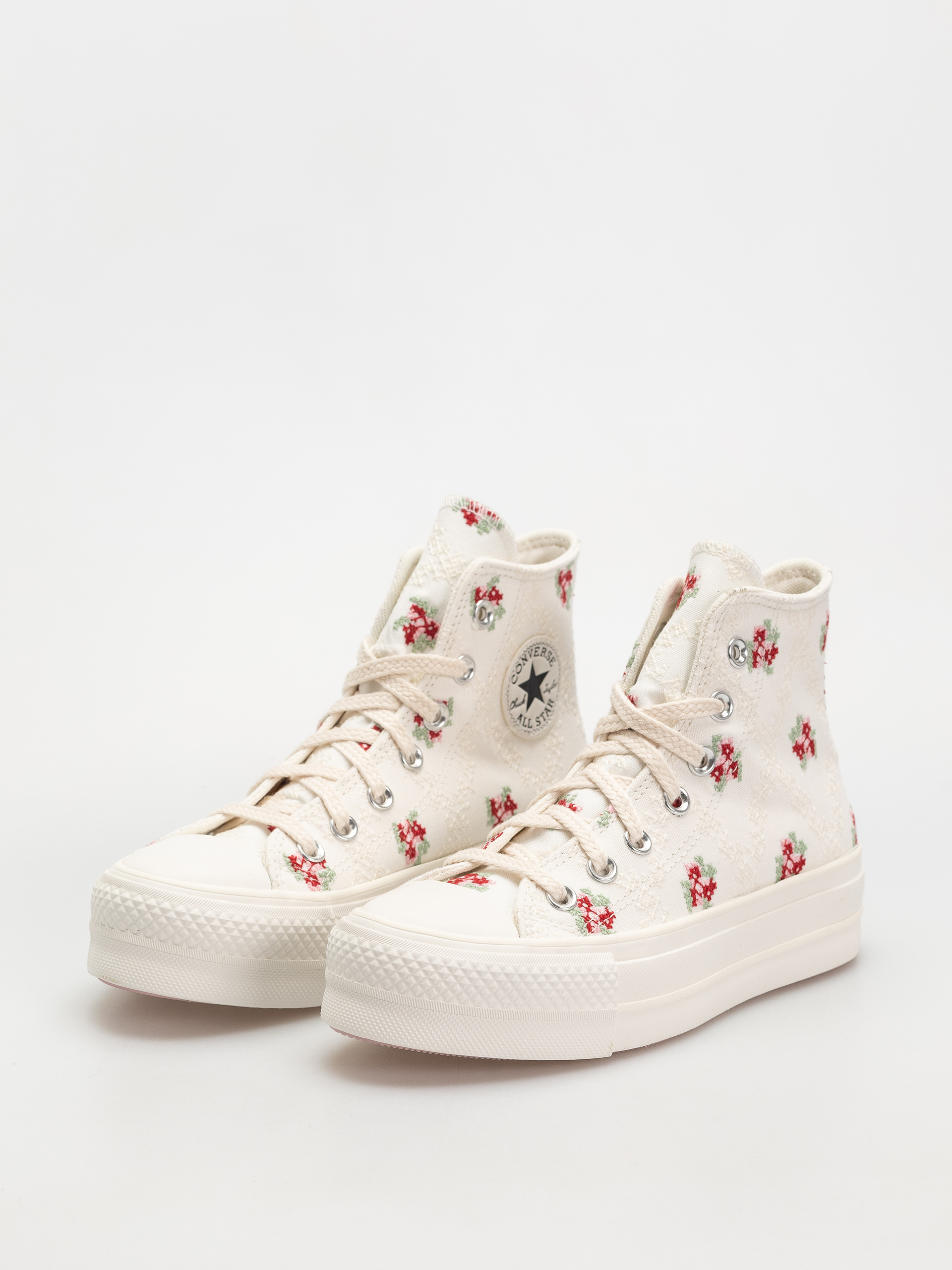 Кецове Converse Chuck Taylor All Star Lift Hi Wmn (vintage white/horizon pink)
