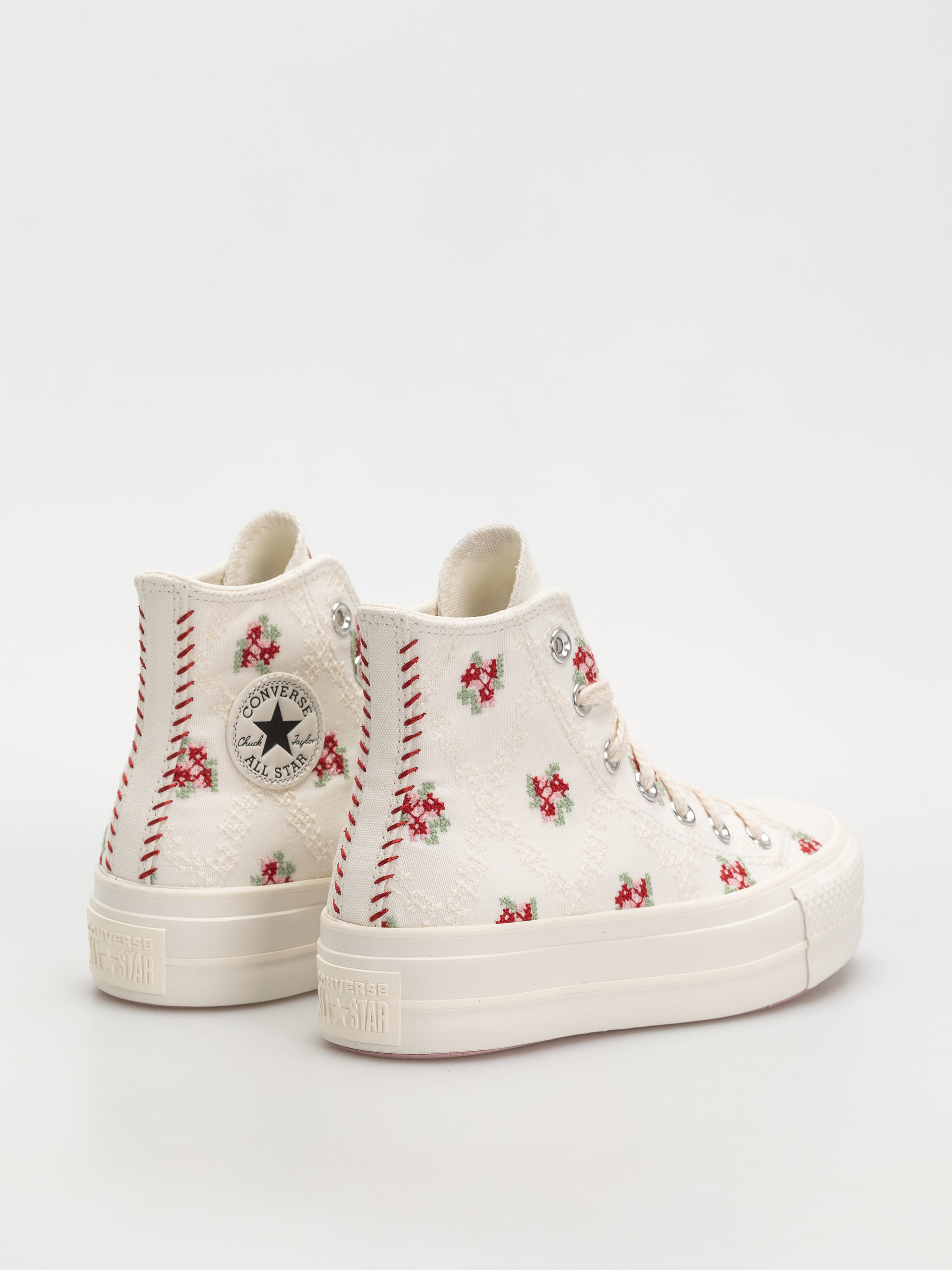 Кецове Converse Chuck Taylor All Star Lift Hi Wmn (vintage white/horizon pink)