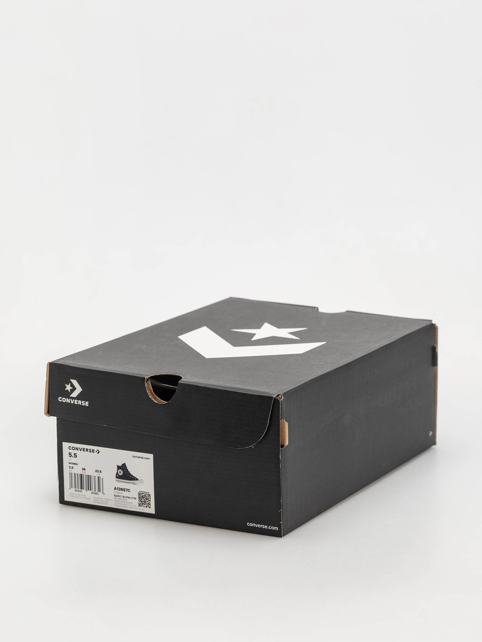 Кецове Converse Chuck Taylor All Star Hi Wmn (black/lt jellyfish jitter)