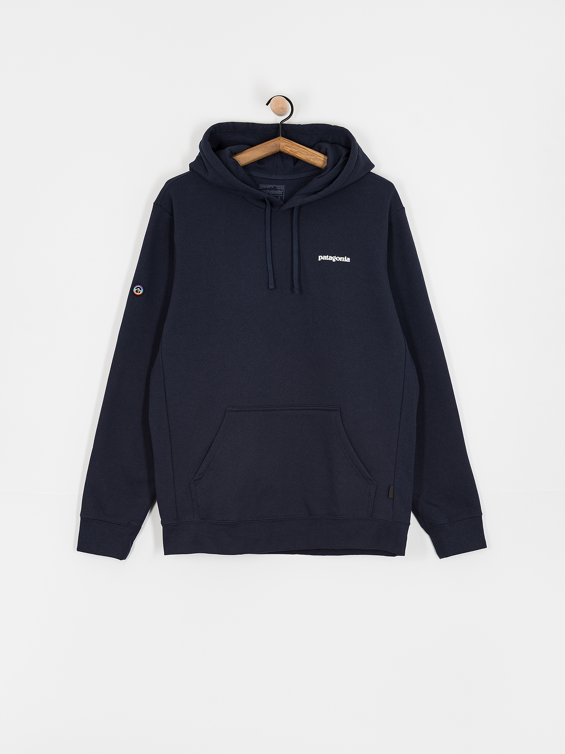 Суитшърт с качулка Patagonia Fitz Roy Icon Uprisal HD (new navy)