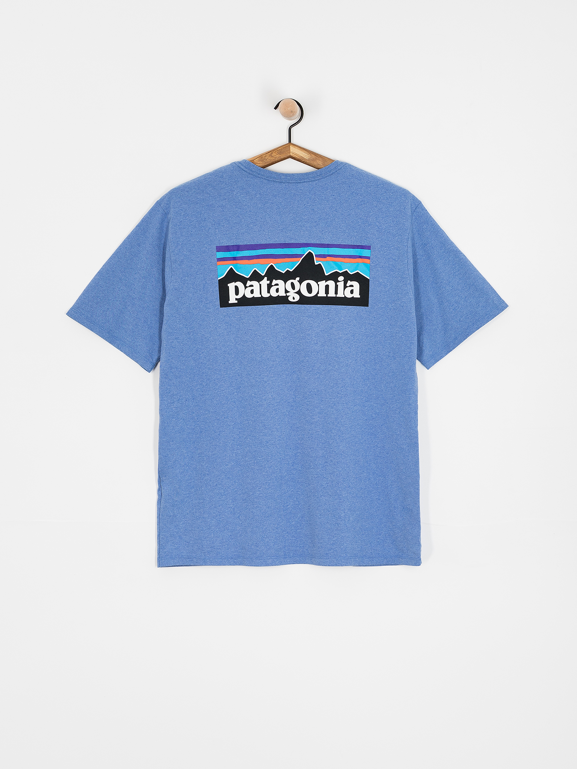Тениска Patagonia P 6 Logo Responsibili (abundant blue)