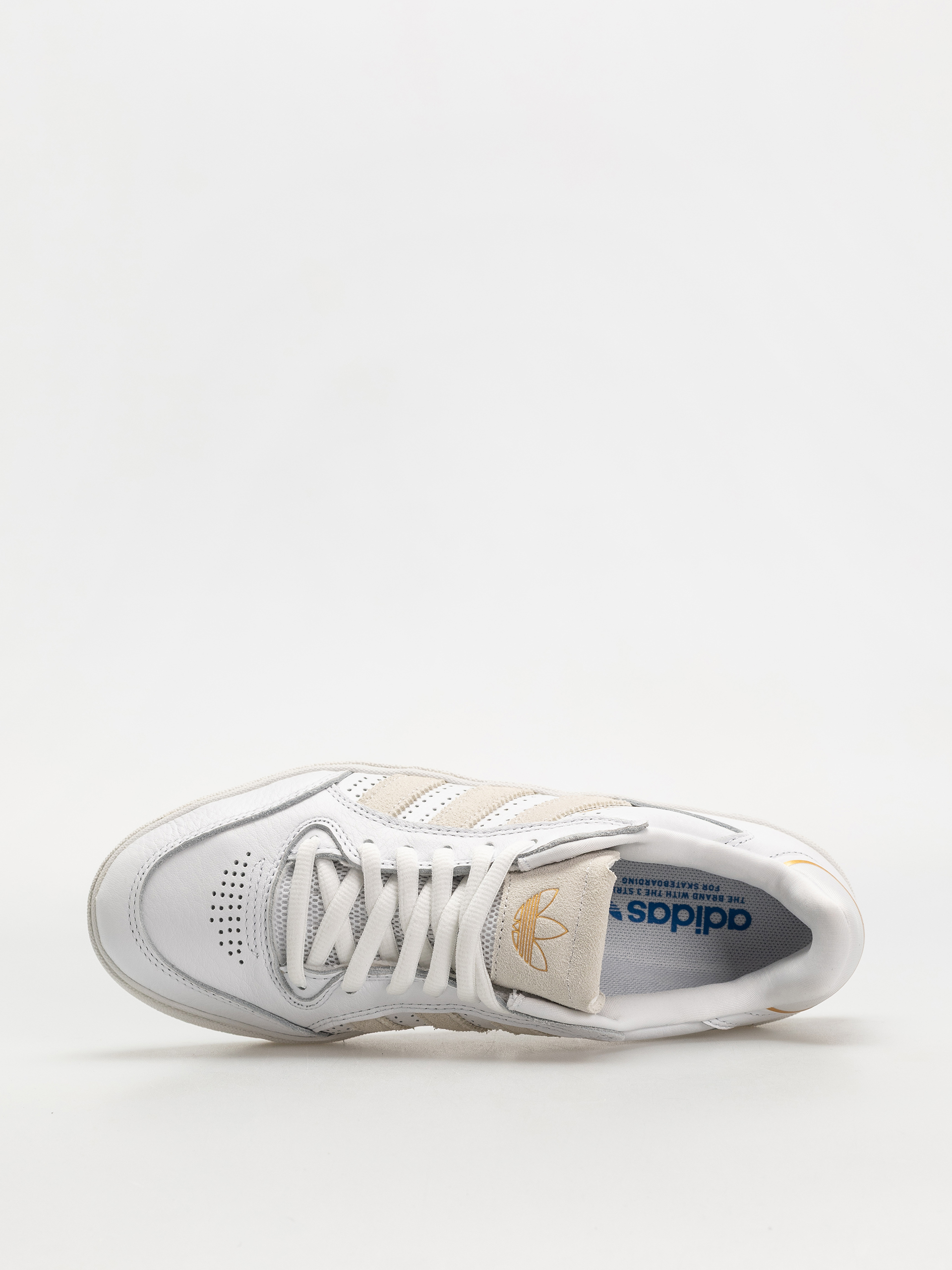 Обувки adidas Tyshawn Low (ftwwht/ftwwht/goldmt)