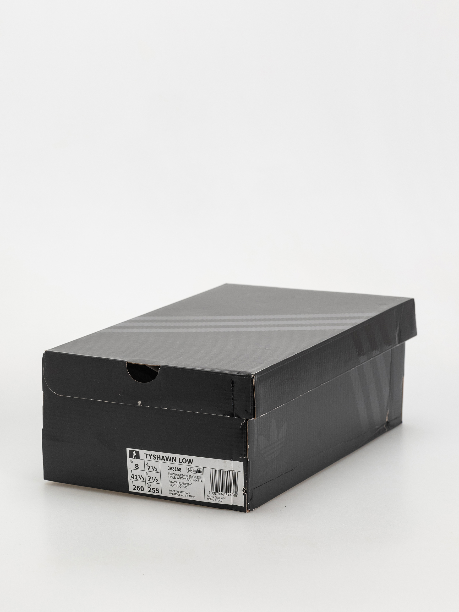 Обувки adidas Tyshawn Low (ftwwht/ftwwht/goldmt)