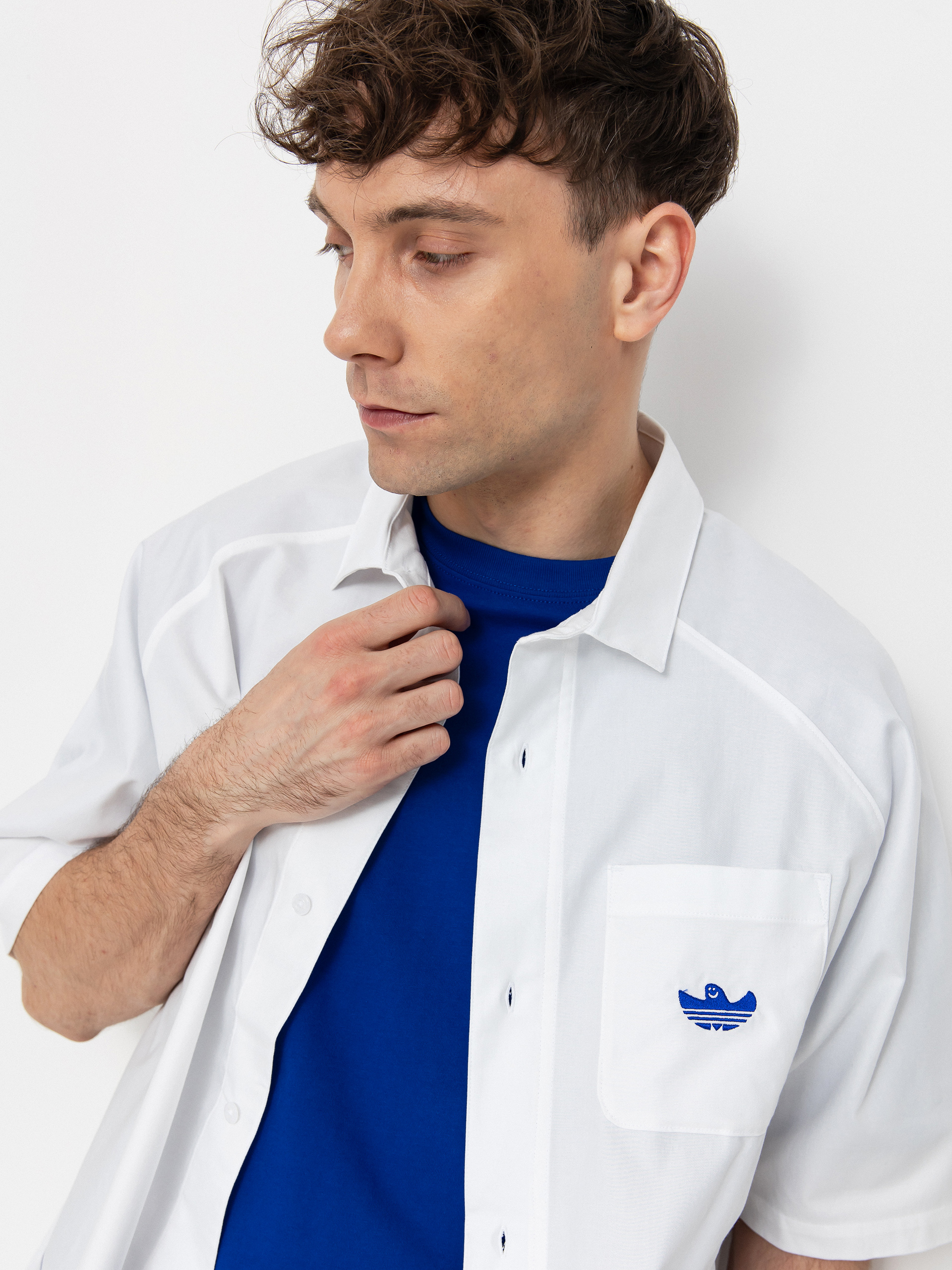 Суитшърт adidas Shmoo Cs Button (white)