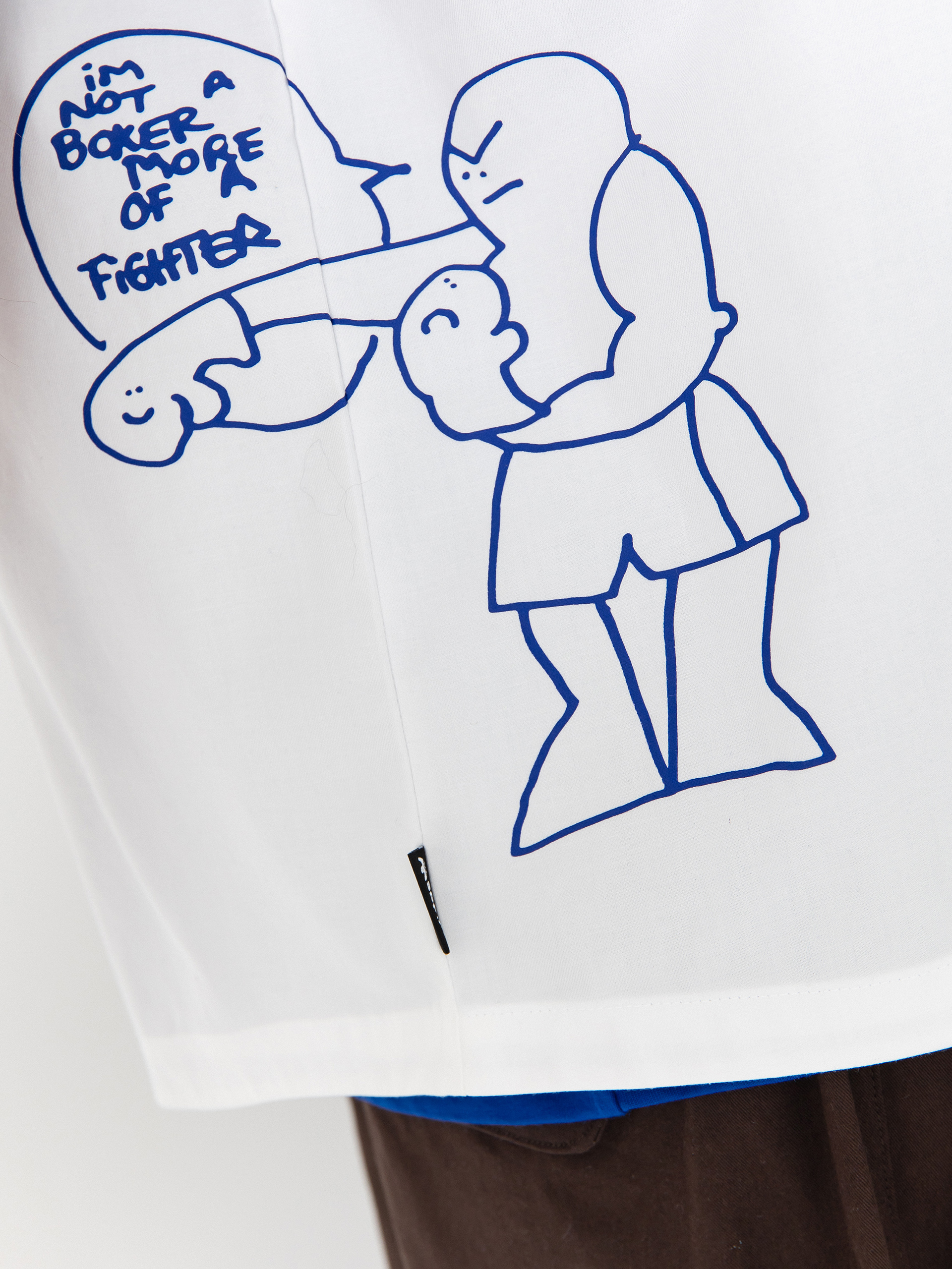 Суитшърт adidas Shmoo Cs Button (white)