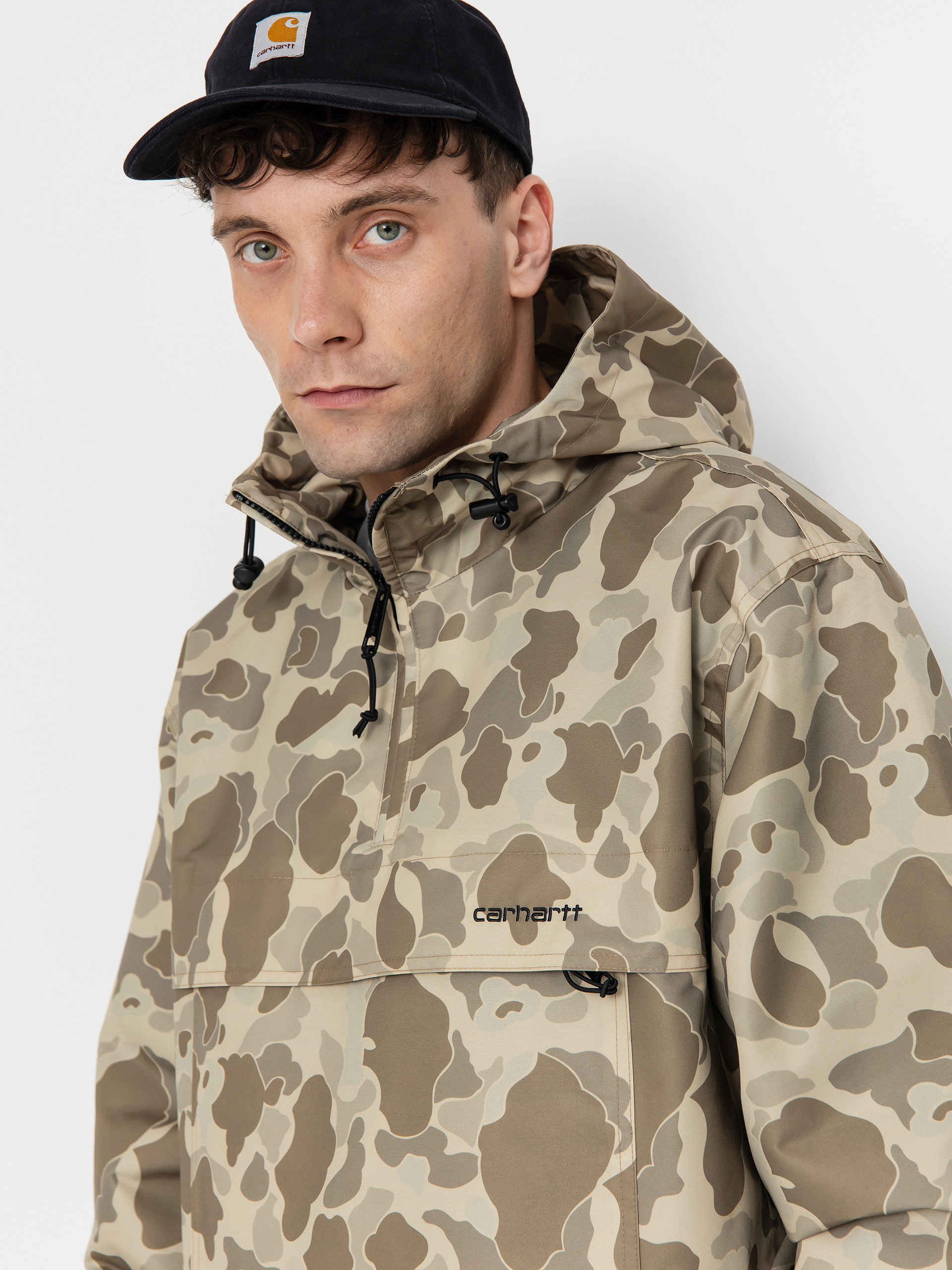 Яке Carhartt WIP Windbreaker (camo duck/desert/black)