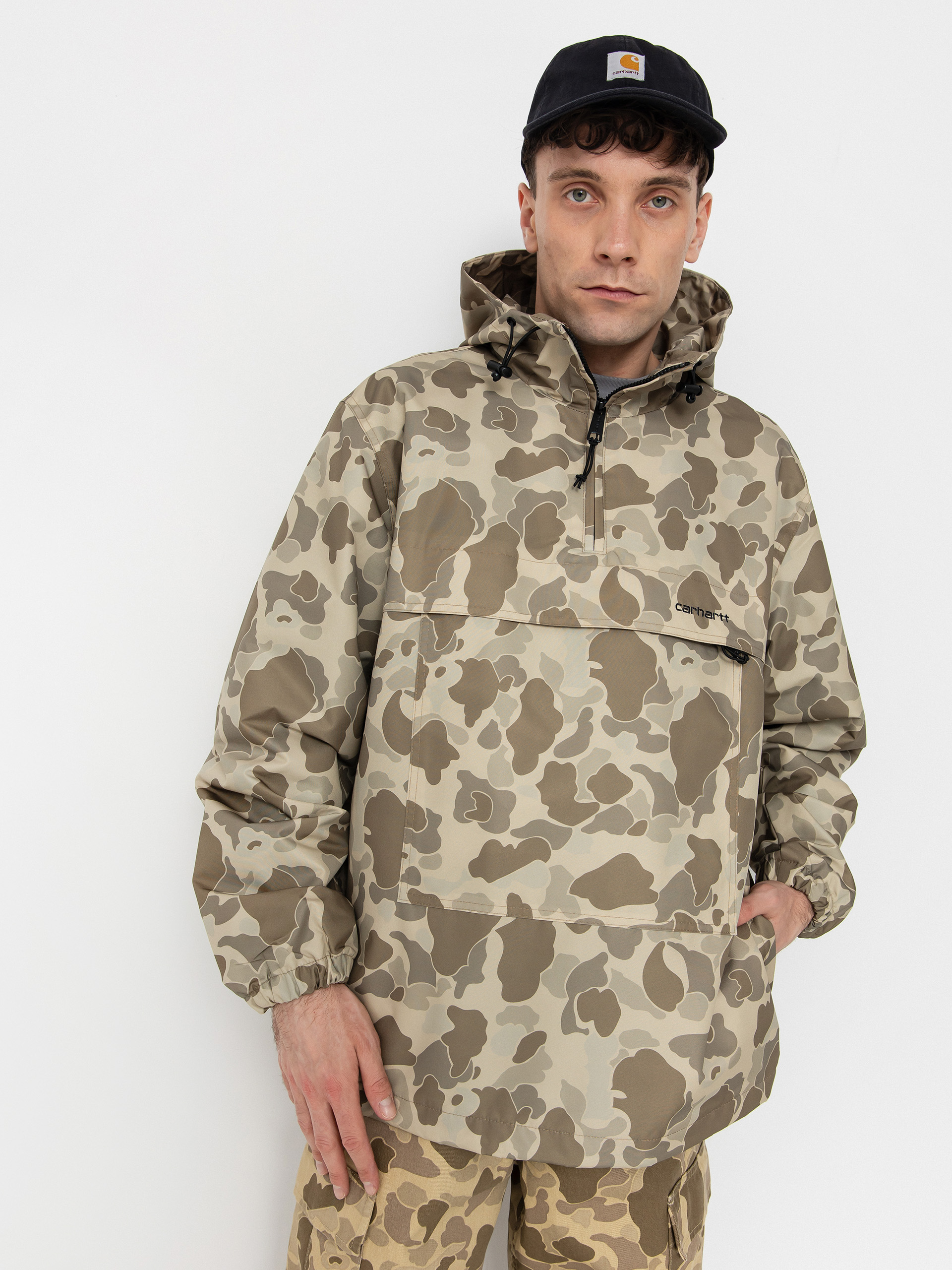 Яке Carhartt WIP Windbreaker (camo duck/desert/black)