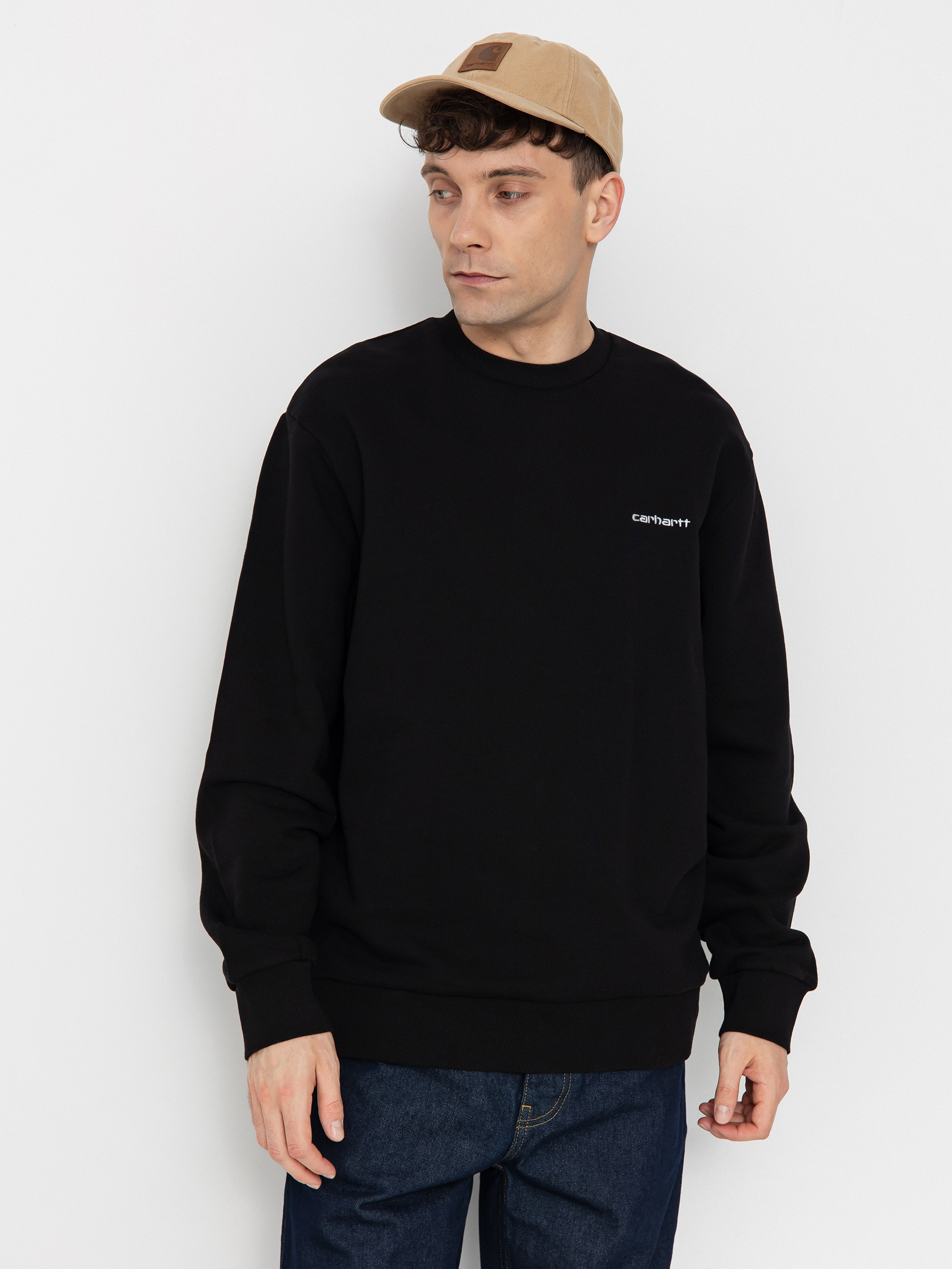 u0421u0443u0438u0442u0448u044au0440u0442 Carhartt WIP Script Embroidery (black/white)