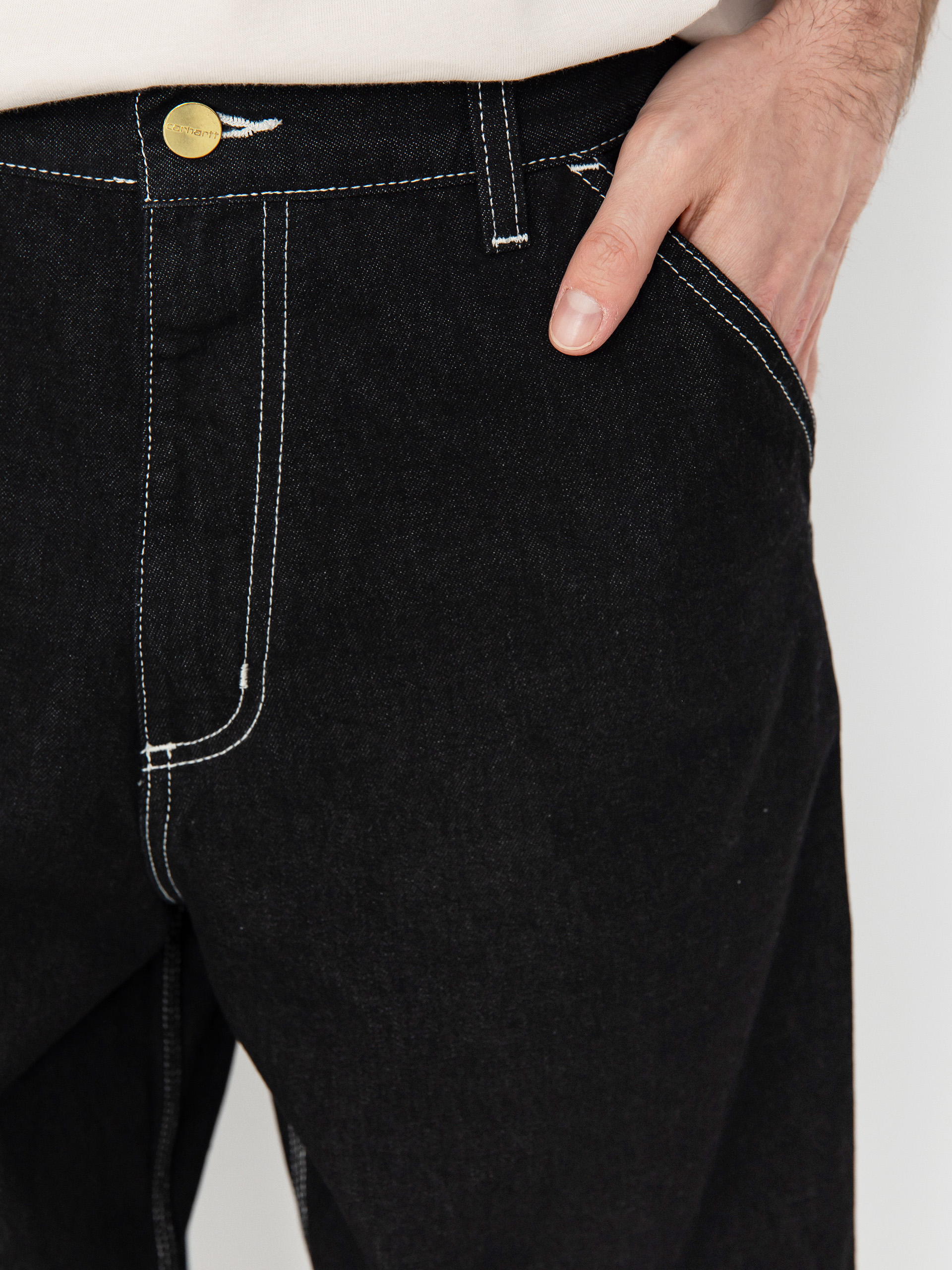 Панталони Carhartt WIP Single Knee (black)