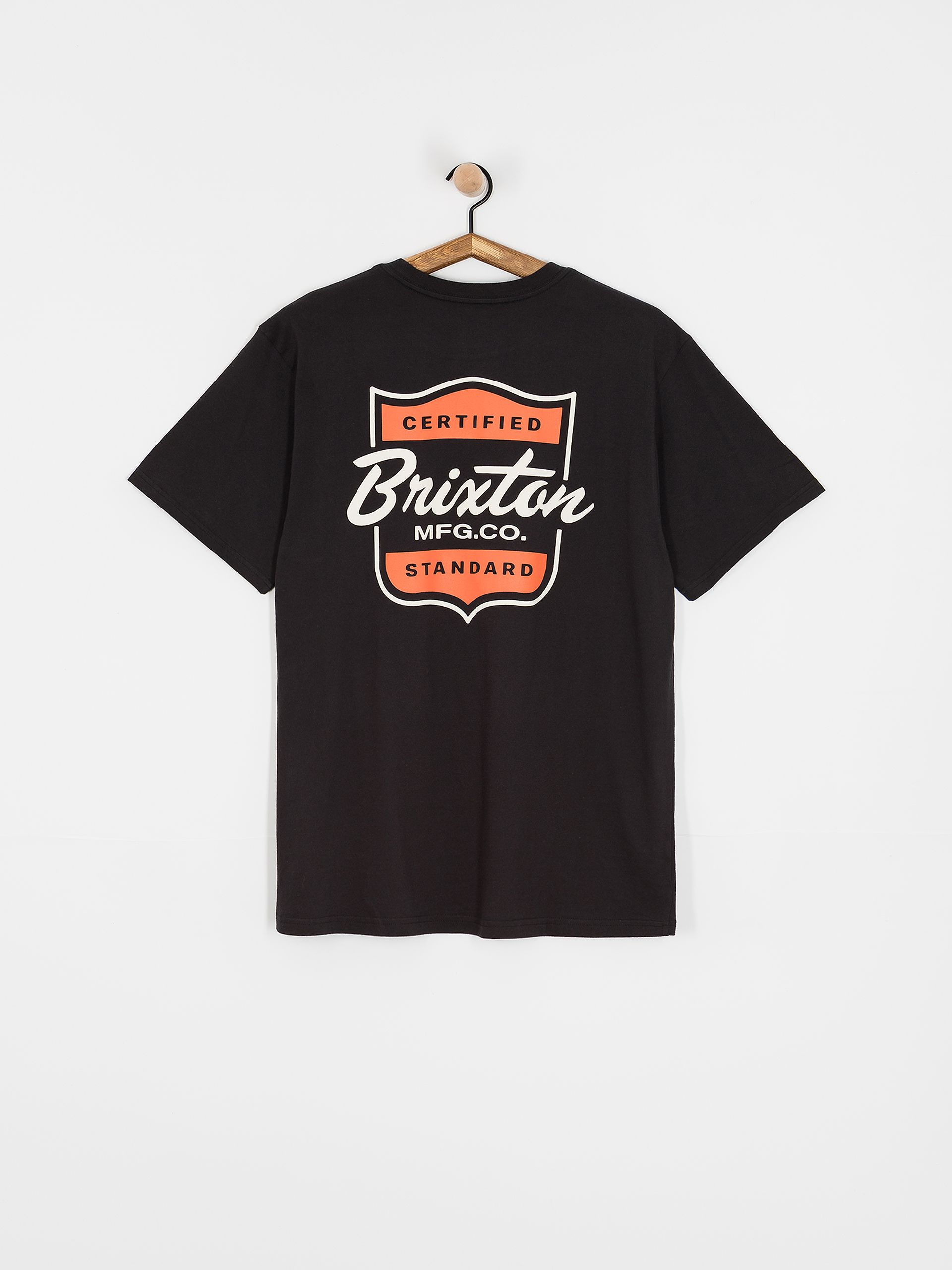 Тениска Brixton Brooker Stt (black)