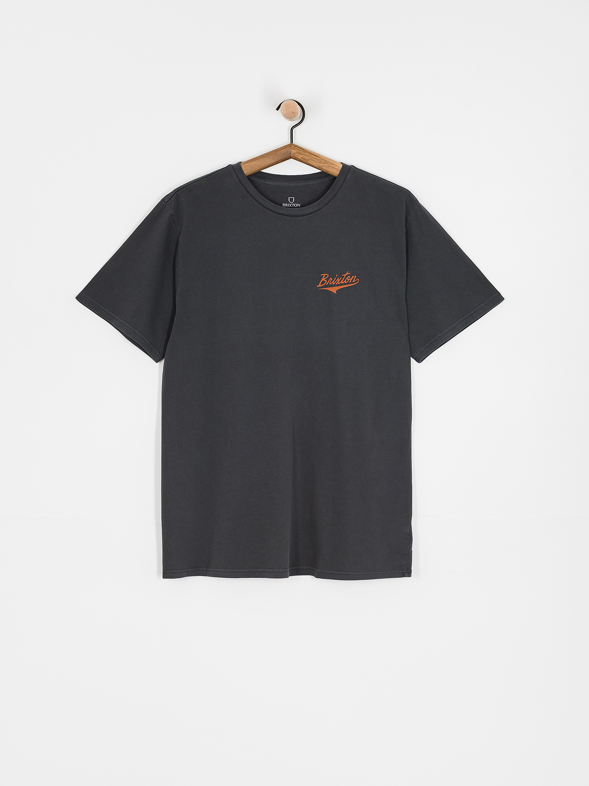 Тениска Brixton The League Stt (black worn wash)