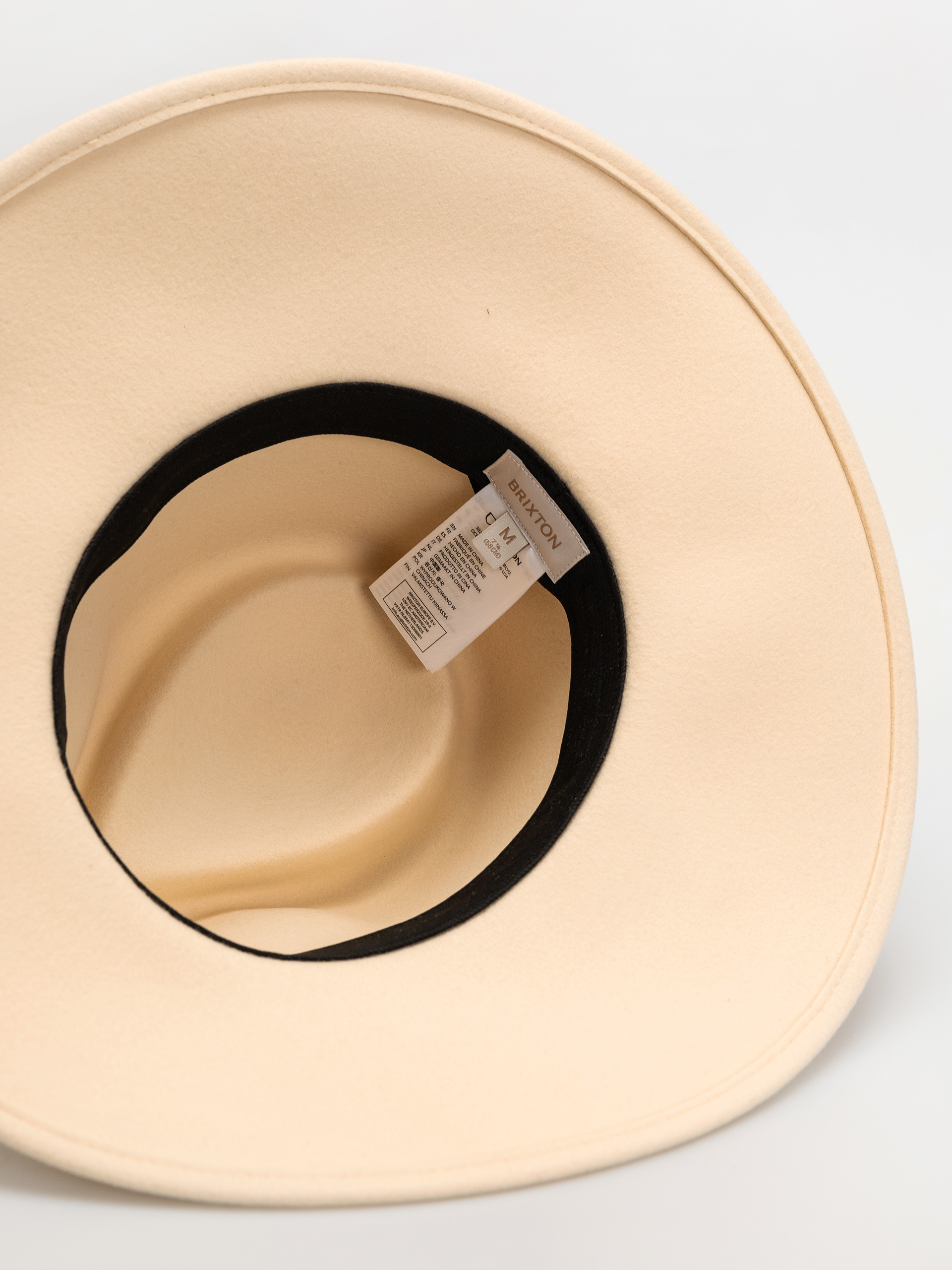 Шапка с периферия Brixton Eleanor Felt Packable Wmn (macadamia)