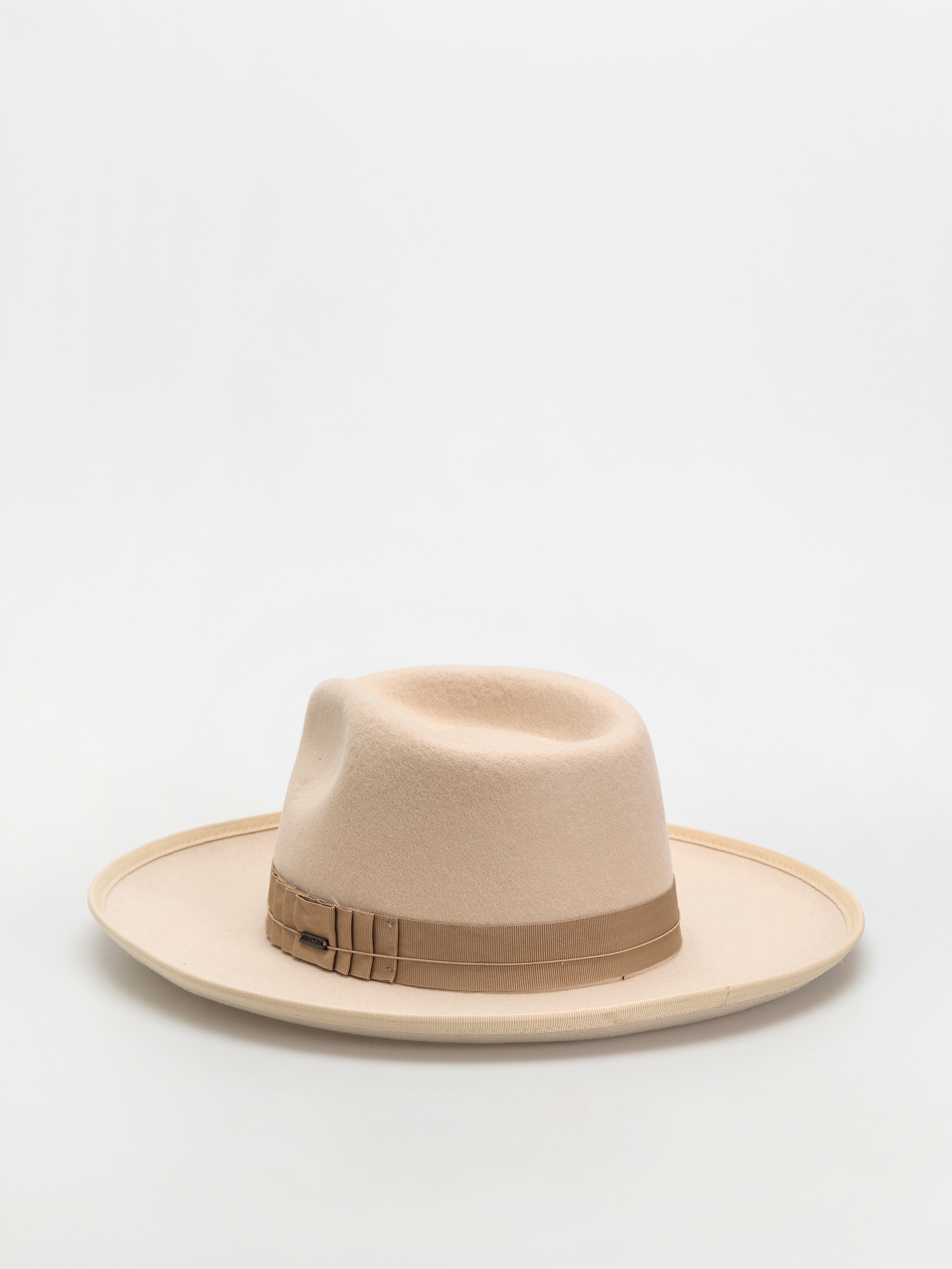 Шапка с периферия Brixton Reno Fedora (bone/sand)