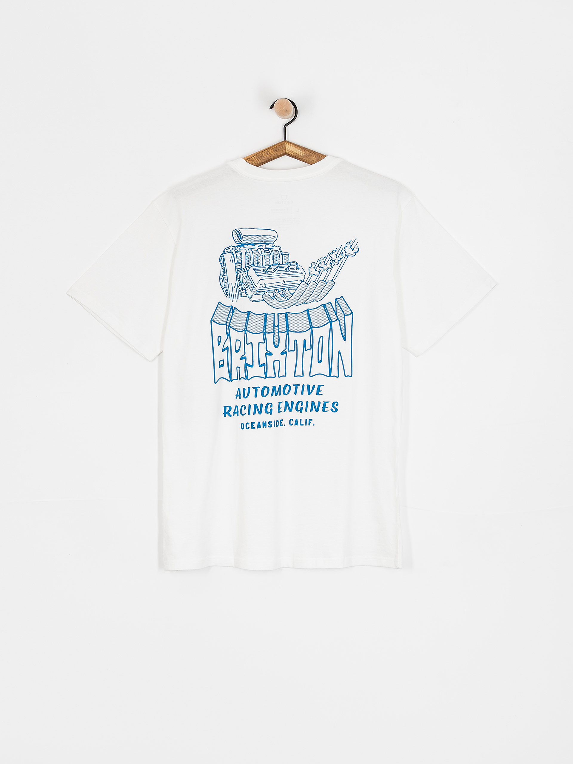 Тениска Brixton Horsepower Stt (white)