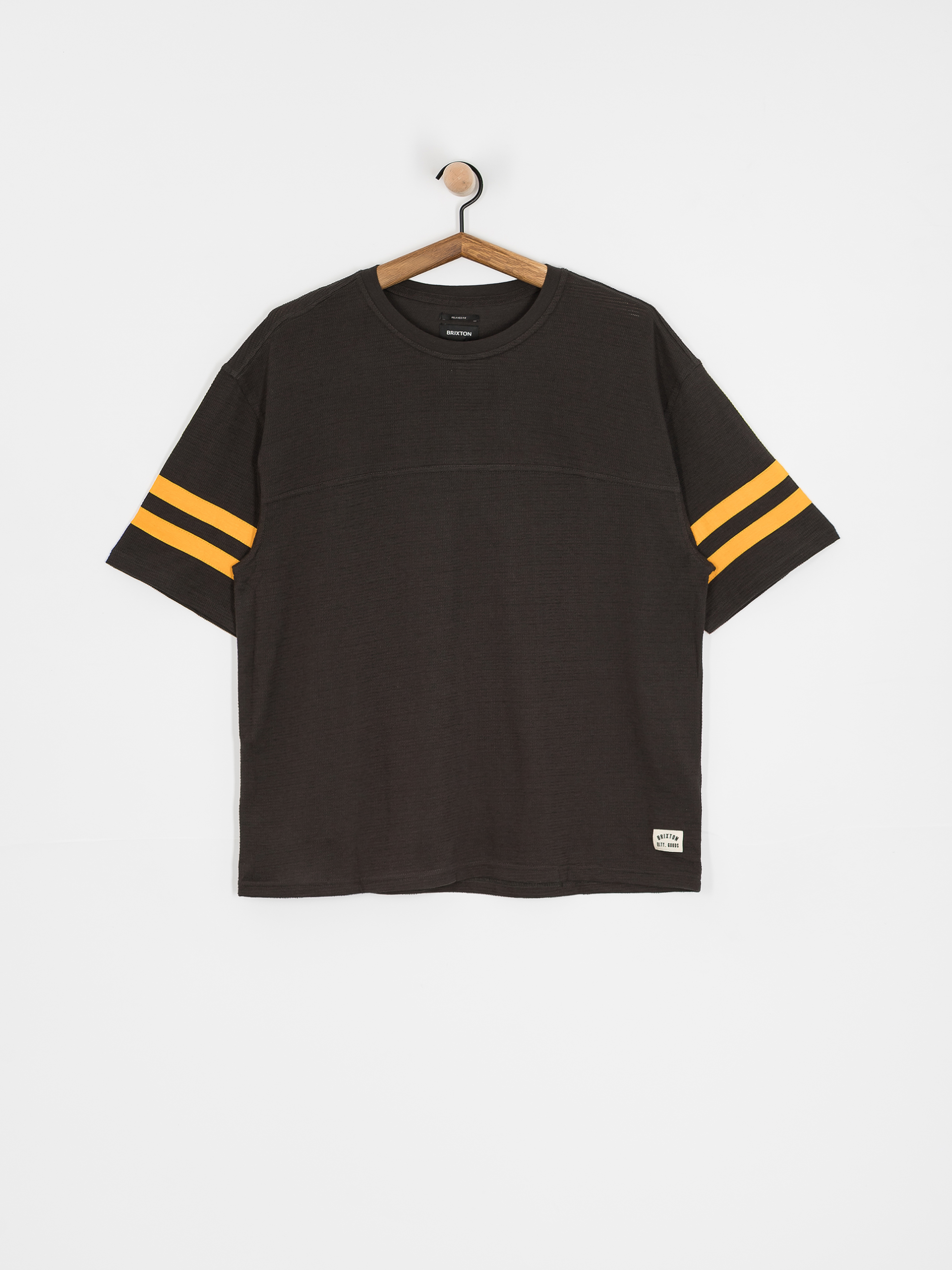 Тениска Brixton Vintage Football Mesh Jersey (washed black/ray flower)