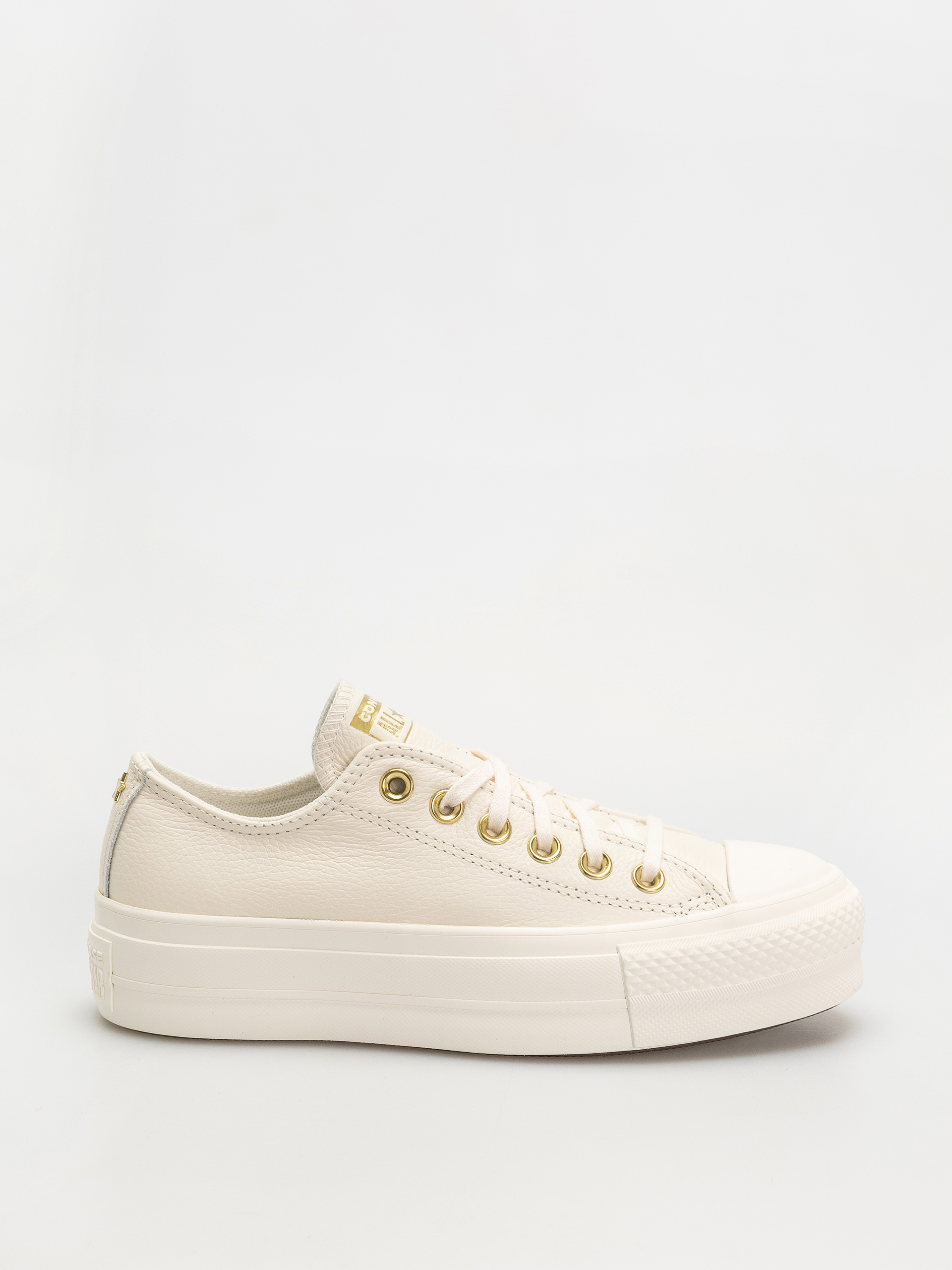 Кецове Converse Chuck Taylor All Star Lift Ox Wmn (egret/egret/gold)