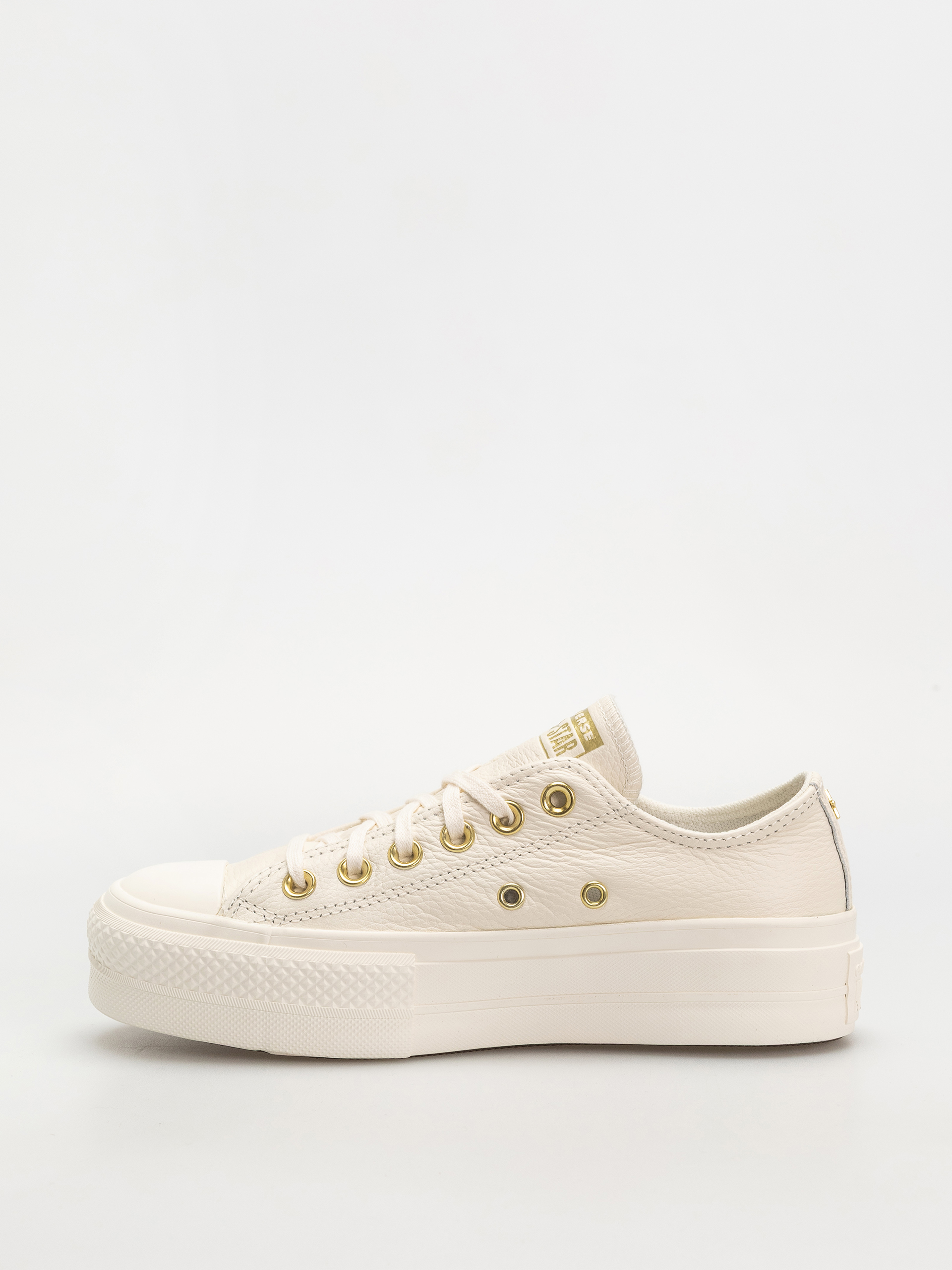 Кецове Converse Chuck Taylor All Star Lift Ox Wmn (egret/egret/gold)
