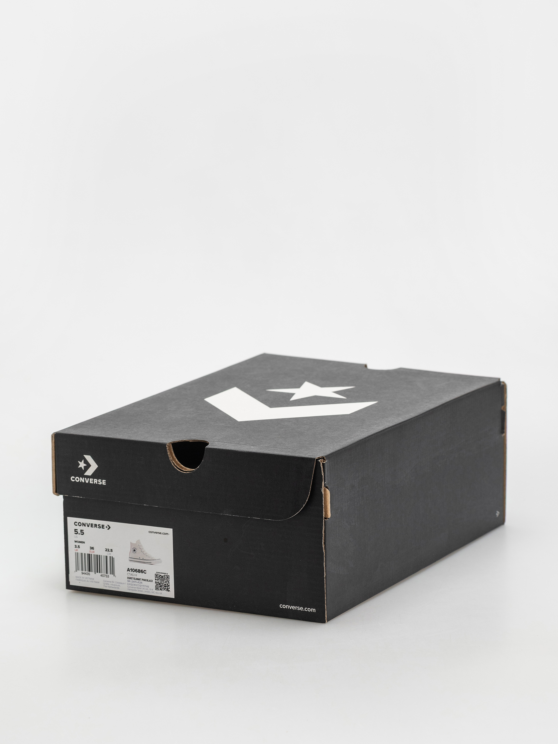 Кецове Converse Chuck Taylor All Star Hi Wmn (egret/summit pink/black)