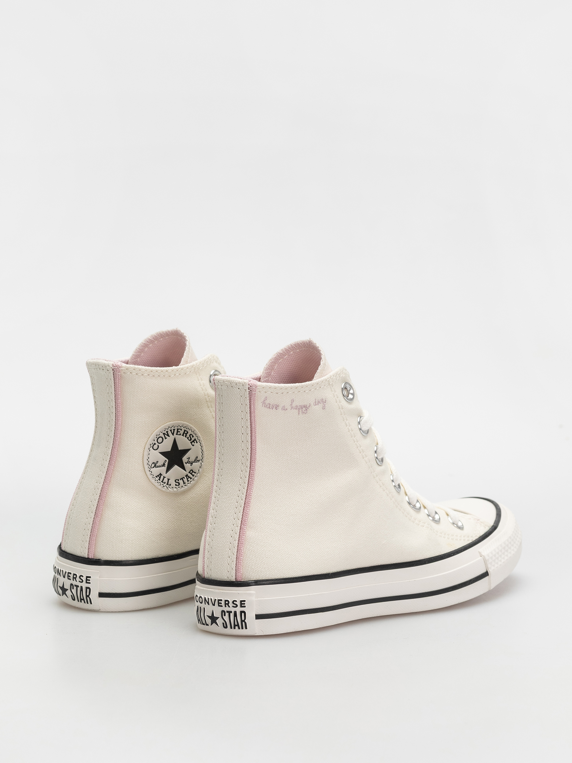 Кецове Converse Chuck Taylor All Star Hi Wmn (egret/summit pink/black)