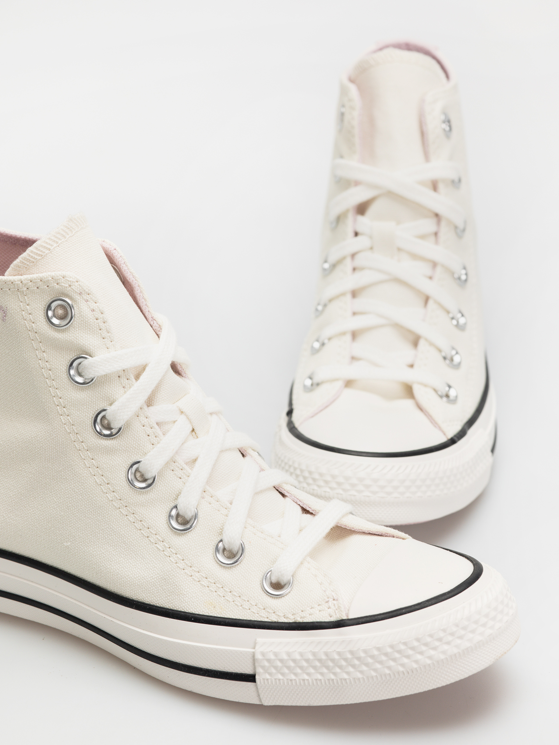 Кецове Converse Chuck Taylor All Star Hi Wmn (egret/summit pink/black)