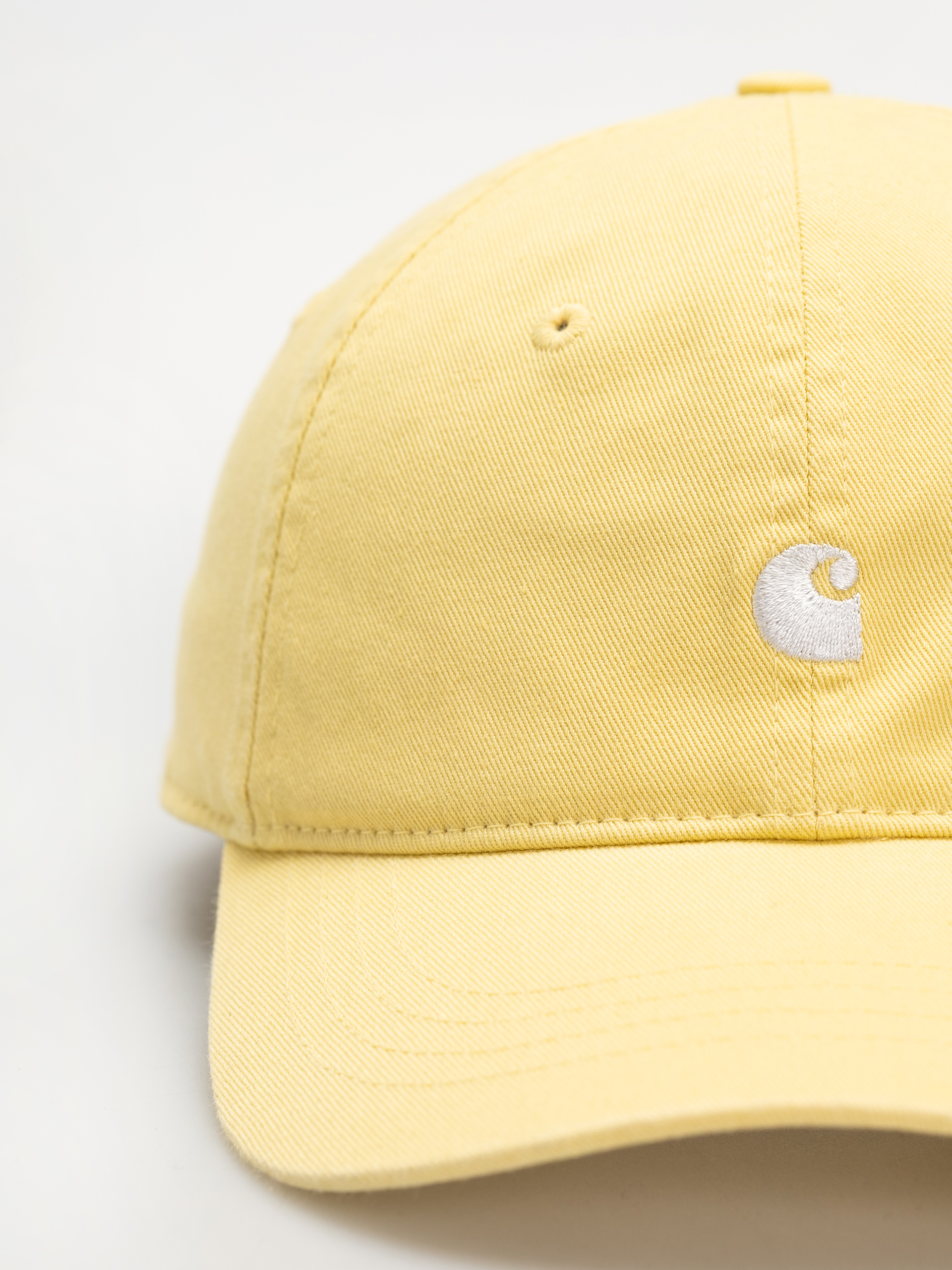 Шапка с козирка Carhartt WIP Madison Logo (air yellow/white)