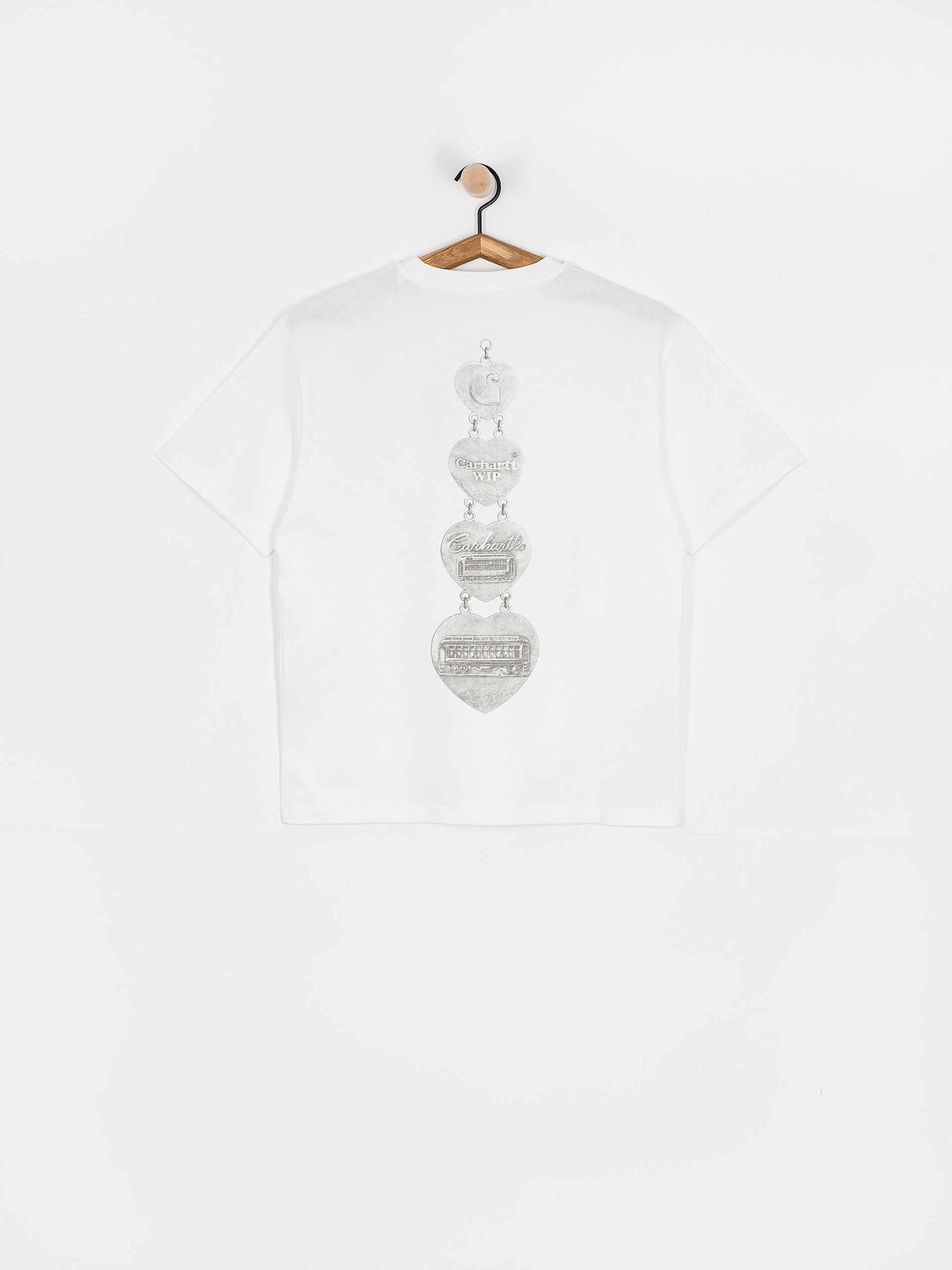 Тениска Carhartt WIP Hartt Chain Wmn (white)