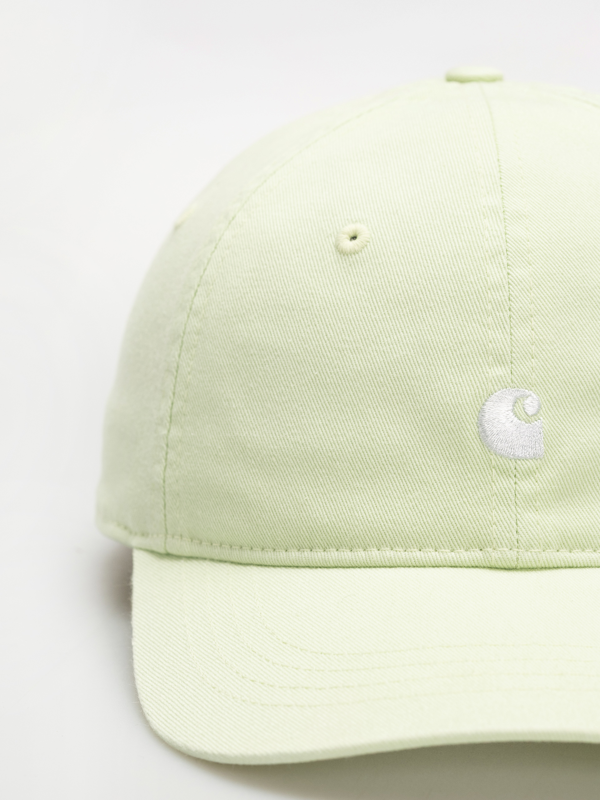 Шапка с козирка Carhartt WIP Madison Logo (air green/white)
