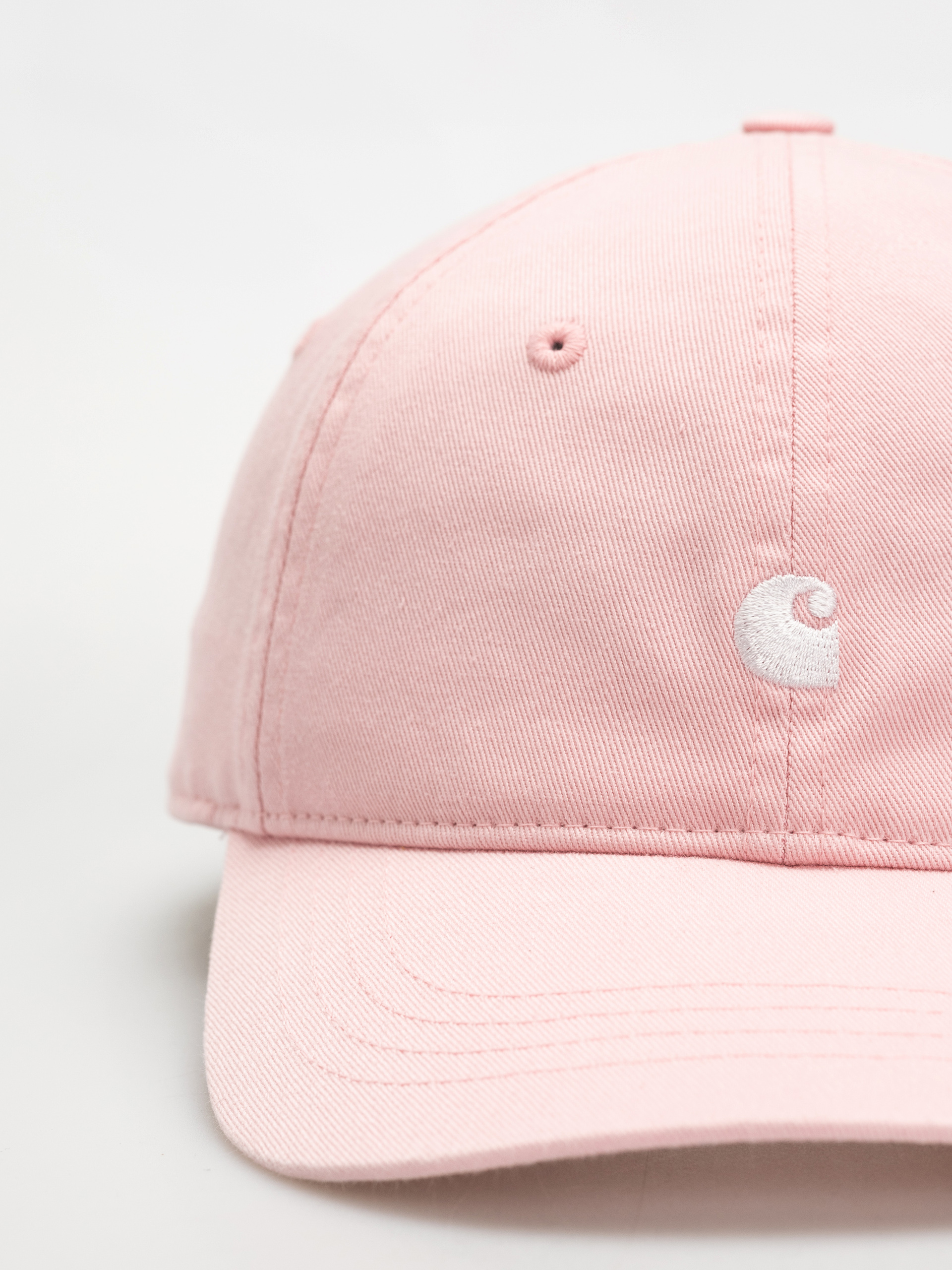 Шапка с козирка Carhartt WIP Madison Logo (air pink/white)