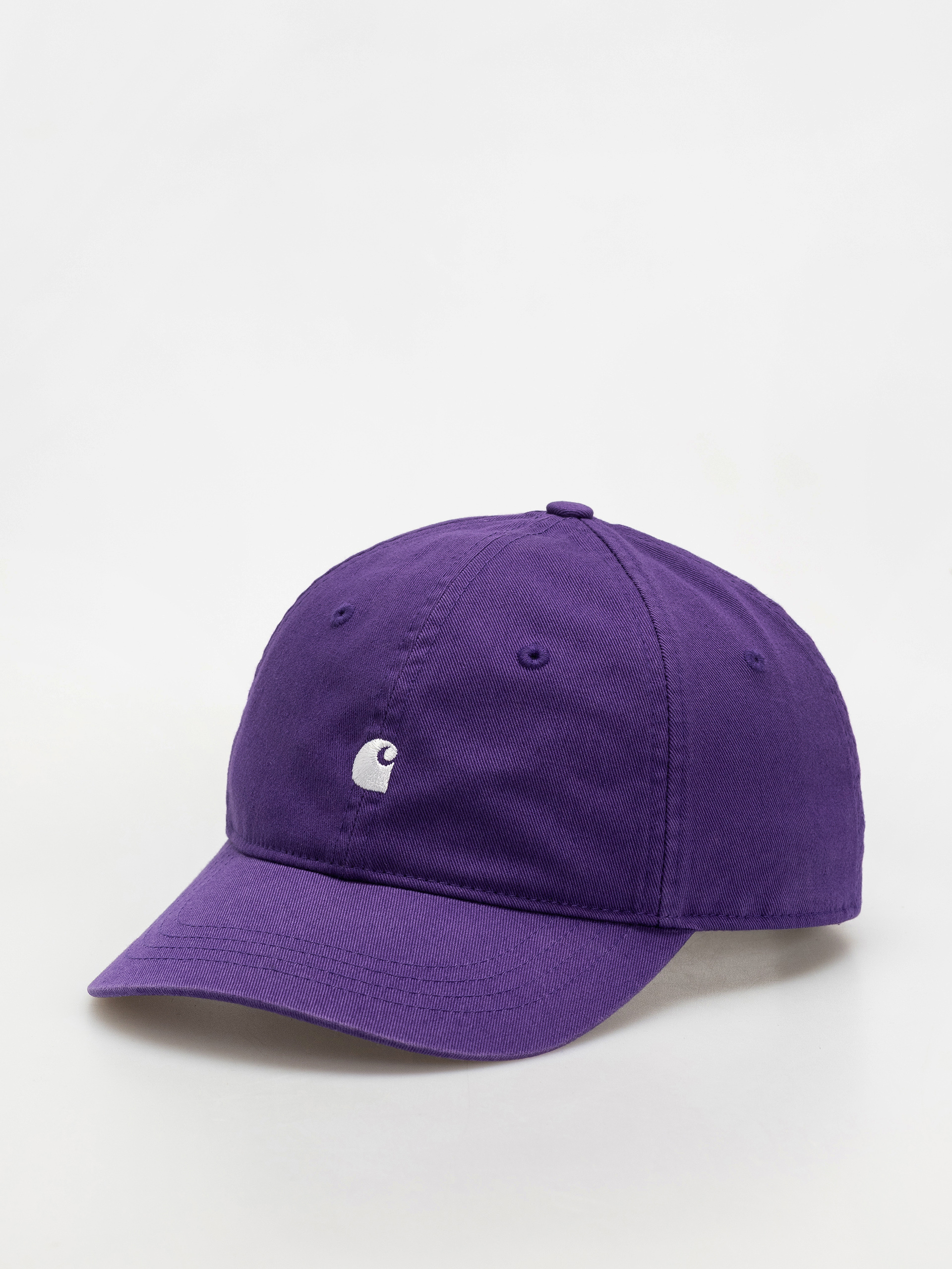 Шапка с козирка Carhartt WIP Madison Logo (huckleberry/white)