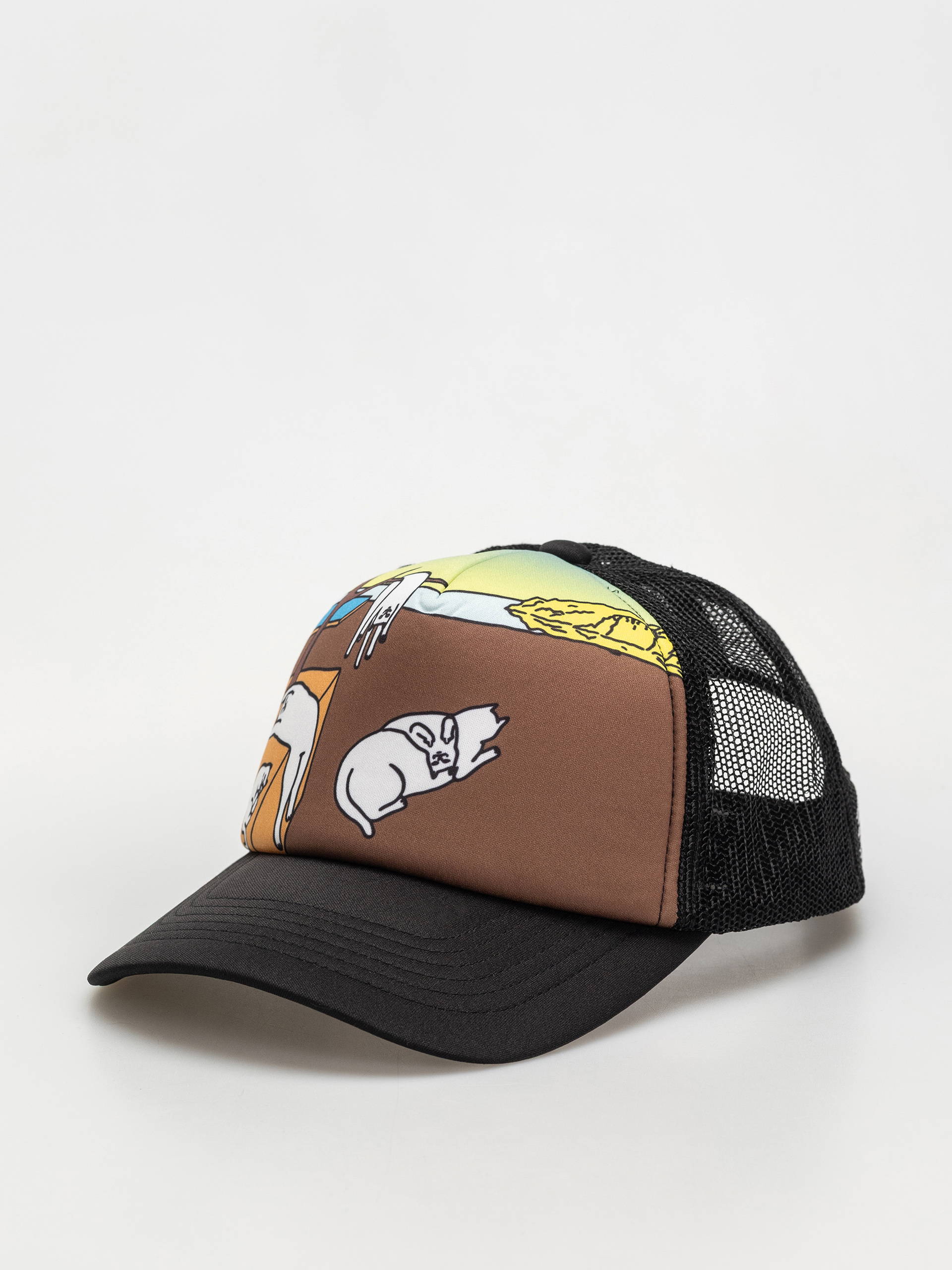 Шапка с козирка RipNDip Nermali Trucker (black)