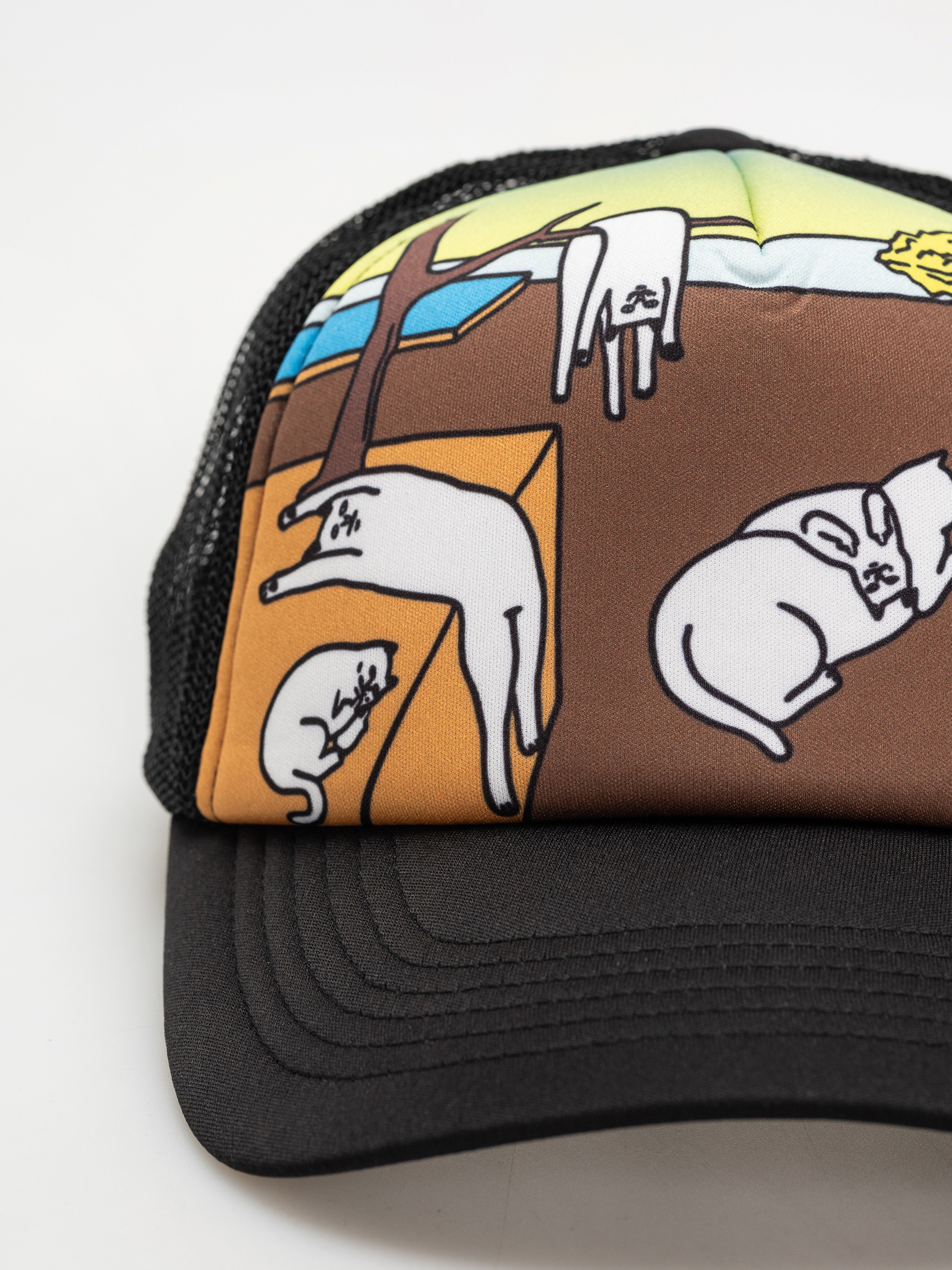 Шапка с козирка RipNDip Nermali Trucker (black)