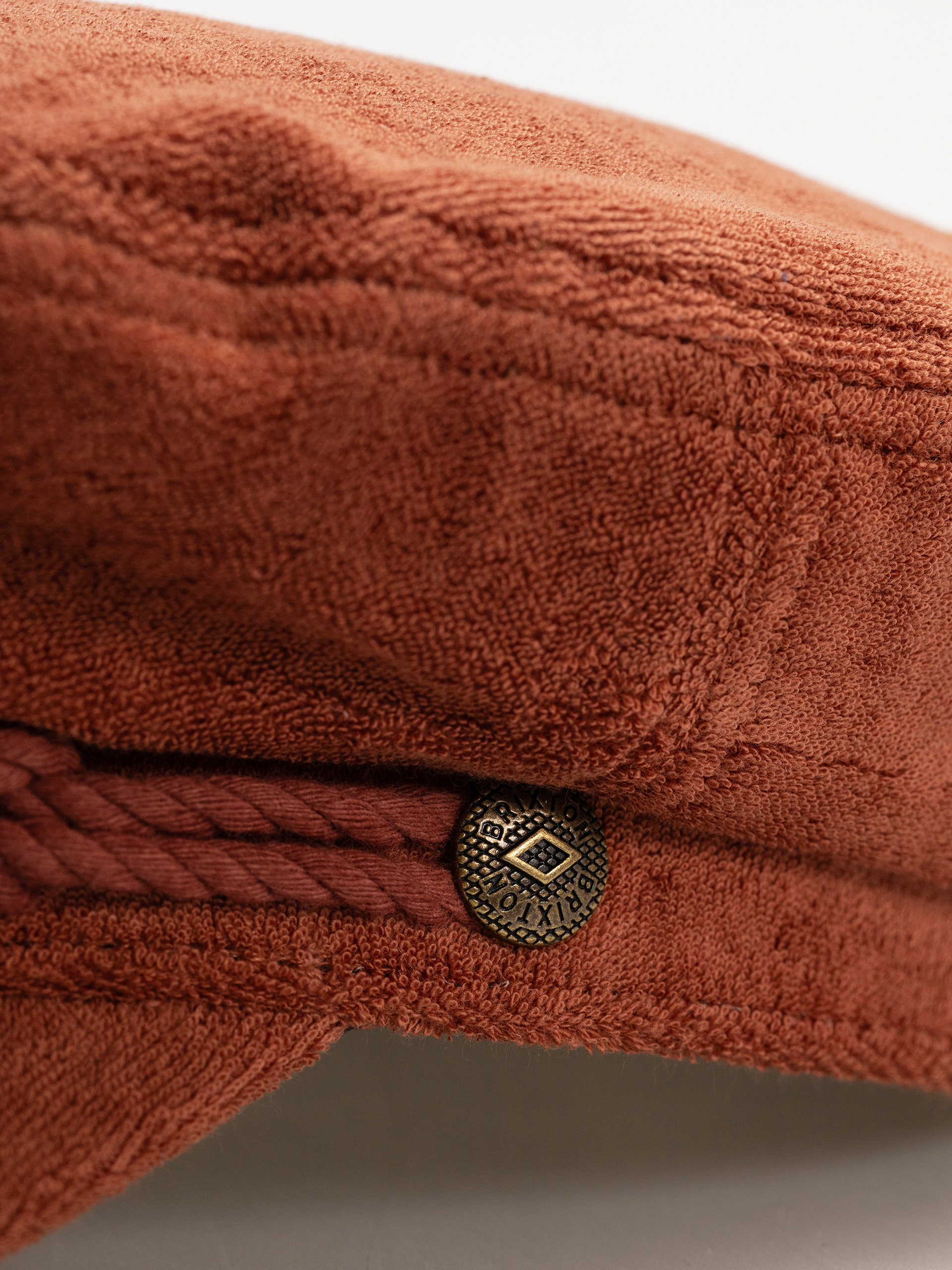 Каскет Brixton Fiddler Cap (burnt brick terry cloth)