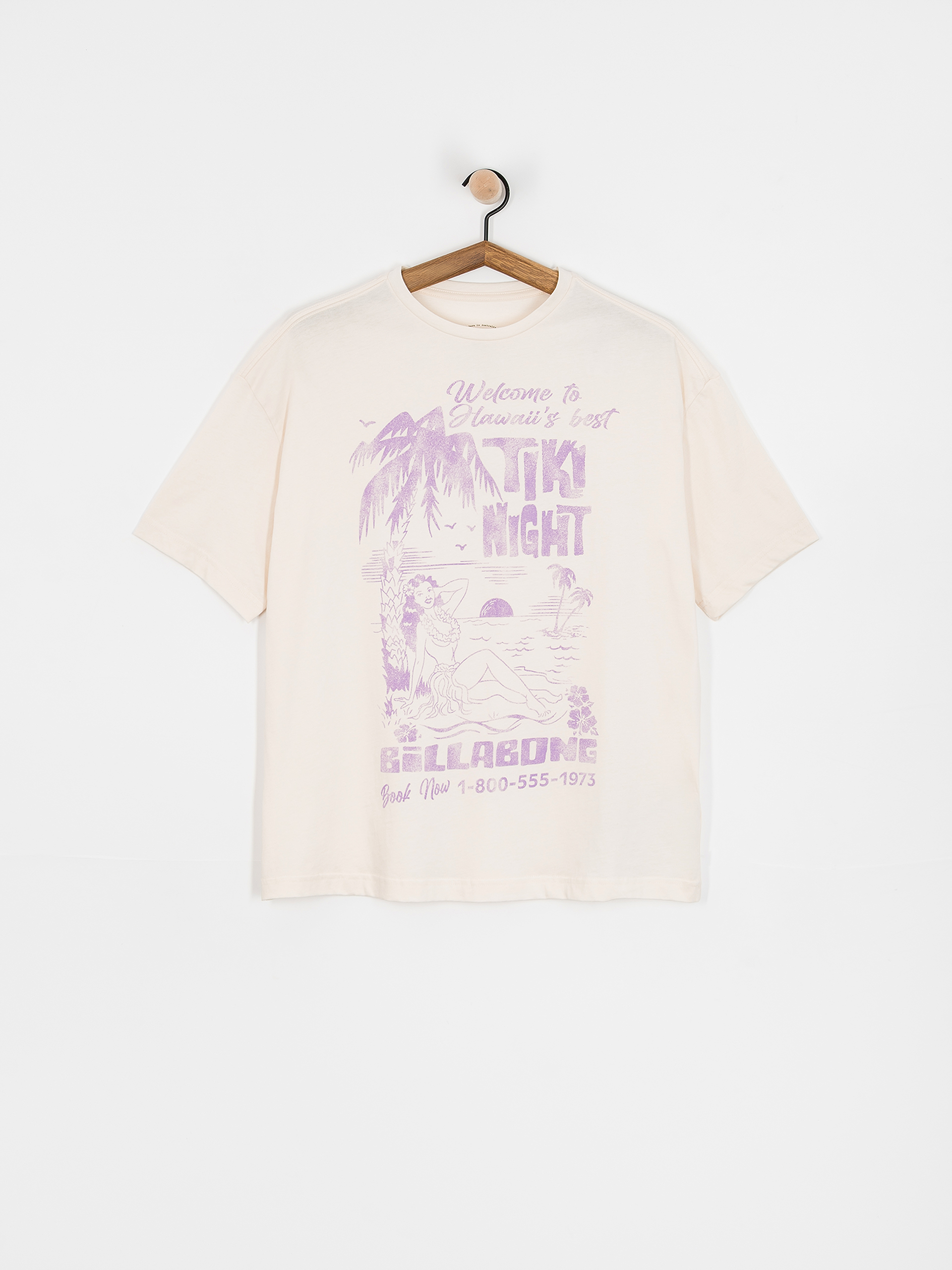 Тениска Billabong High On Life Wmn (salt crystal)