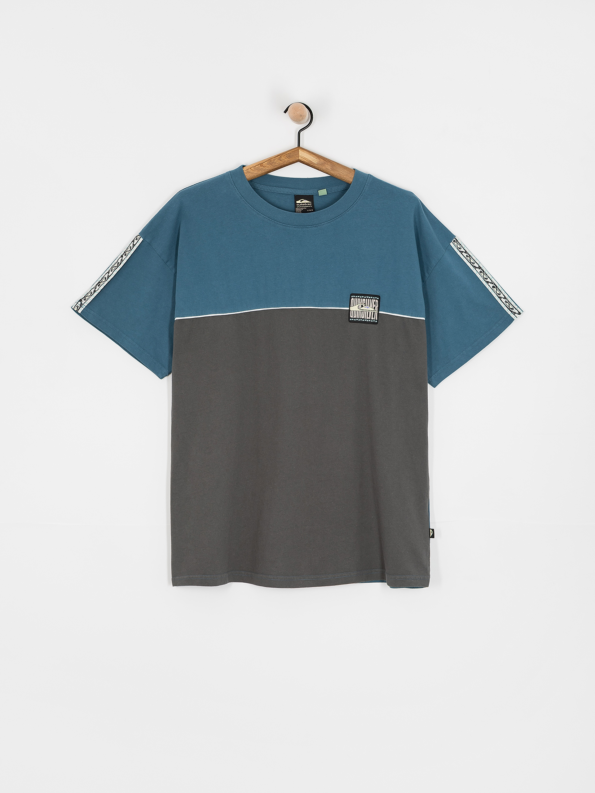 Тениска Quiksilver Global Heat Color Block