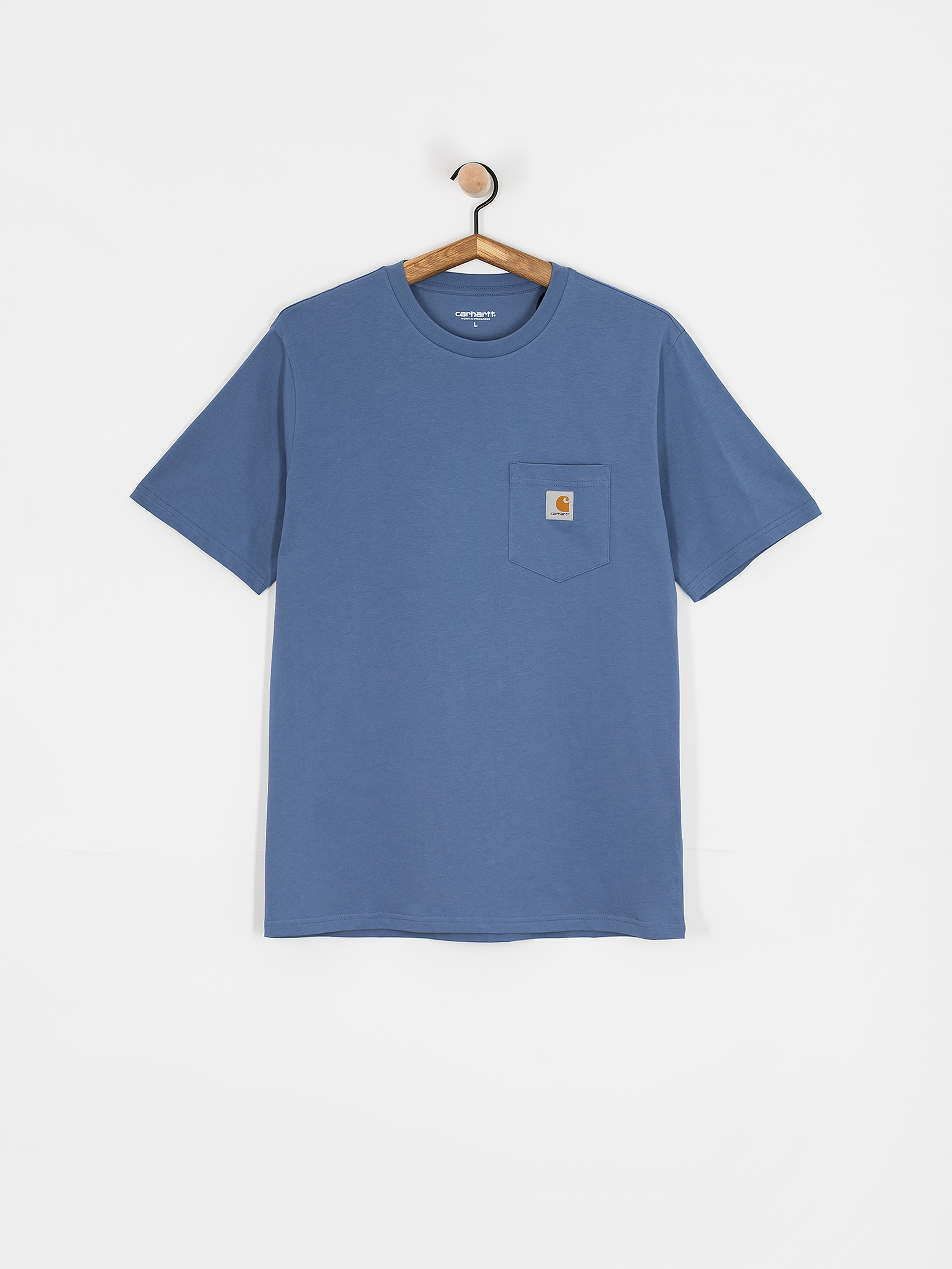 Тениска Carhartt WIP Pocket (blue iris)