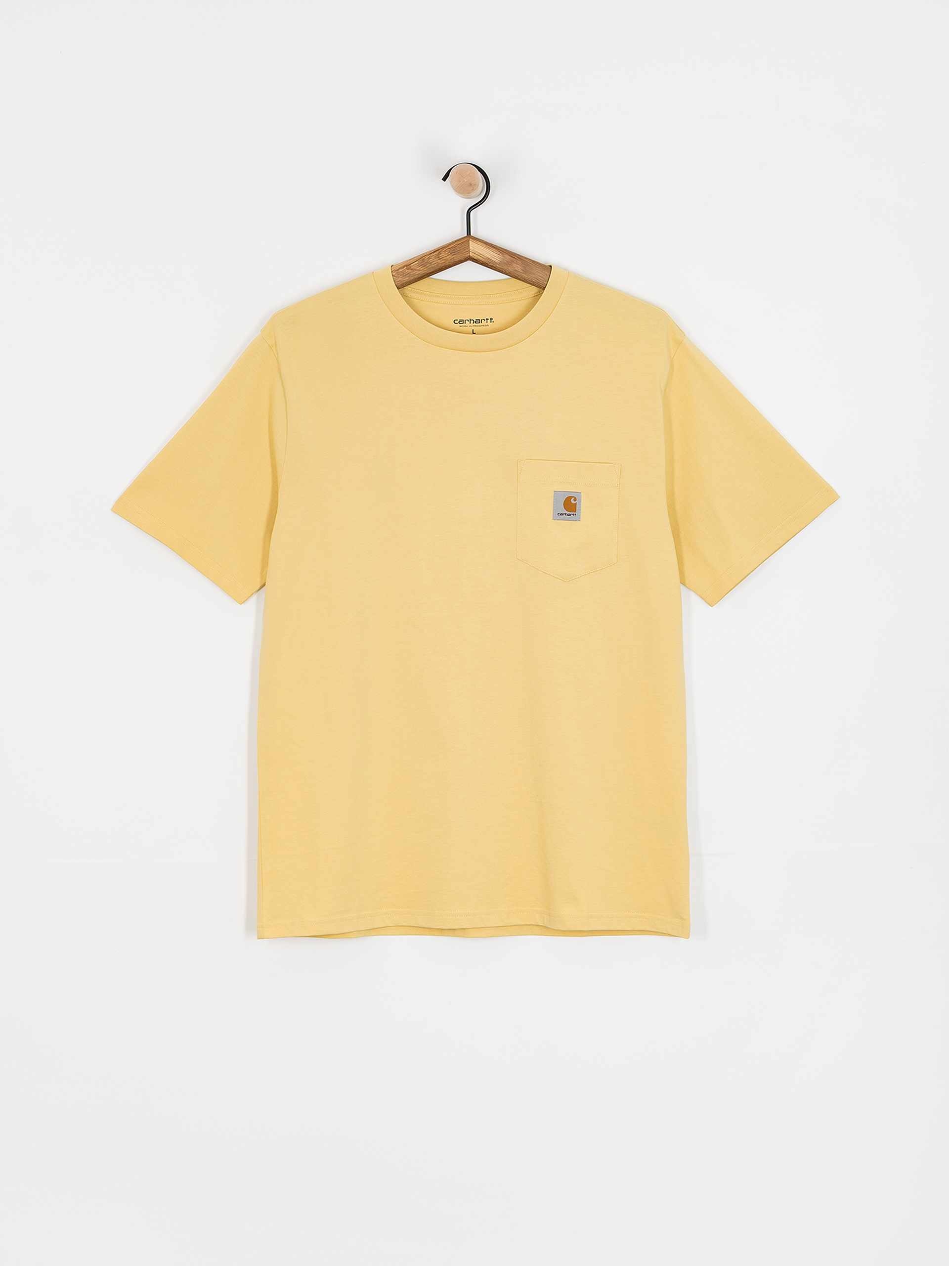 Тениска Carhartt WIP Pocket (air yellow)