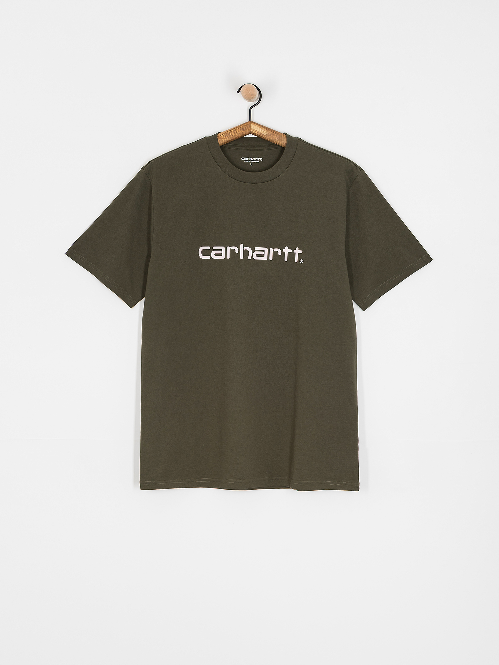 Тениска Carhartt WIP Script (turtle/air pink)