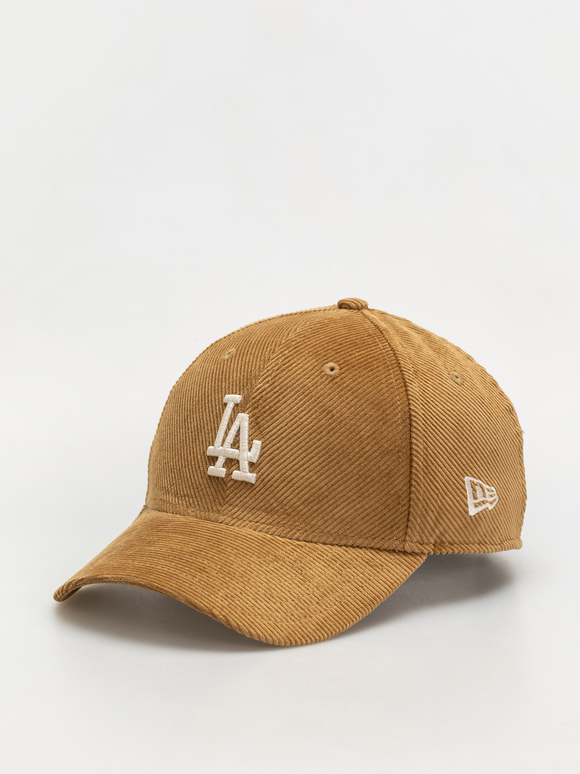 Шапка с козирка New Era Cord 9Forty La Dodgers (dk beige)