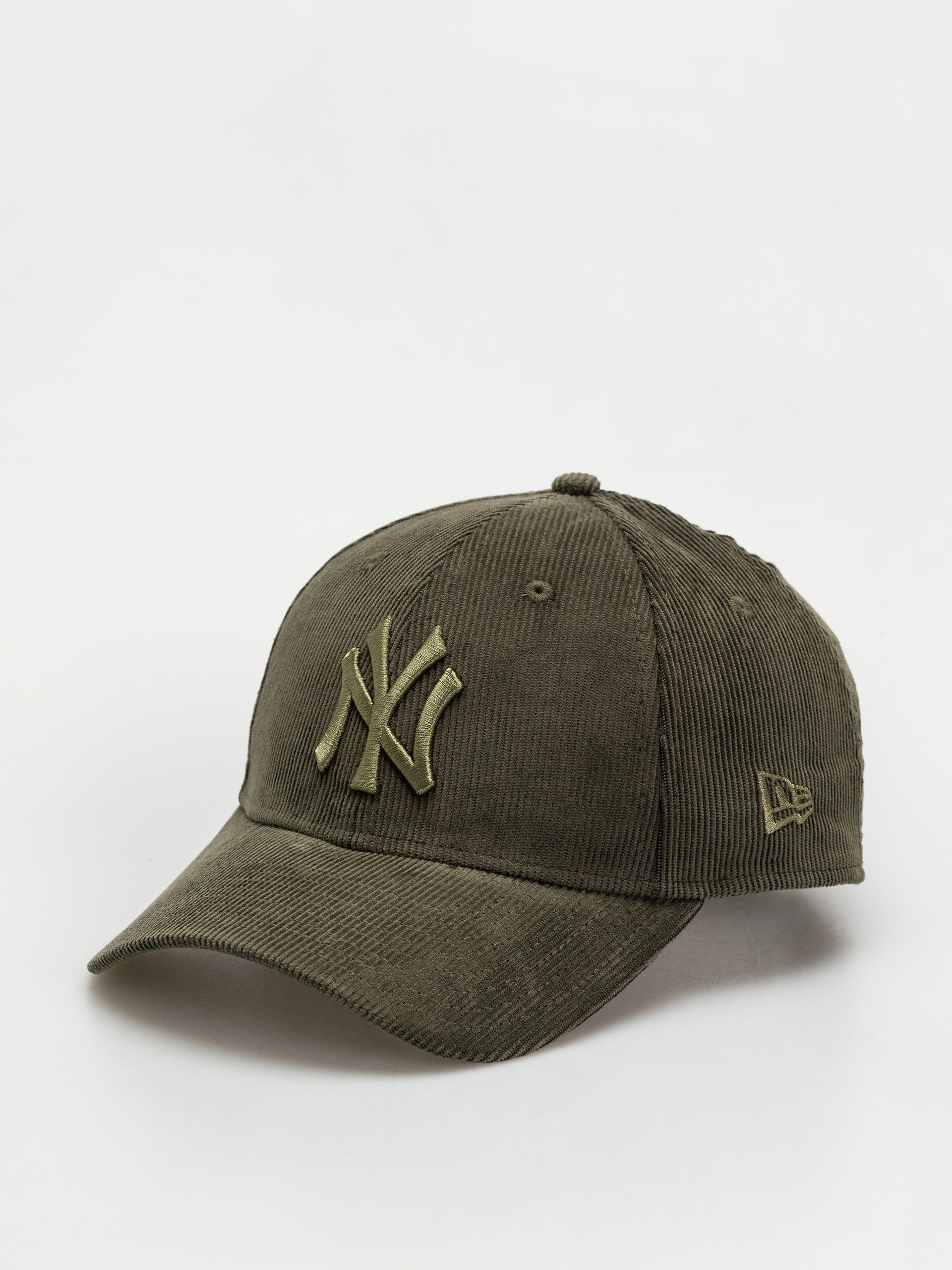 Шапка с козирка New Era Two Tone Cord 9Forty New York Yankees (dark green)