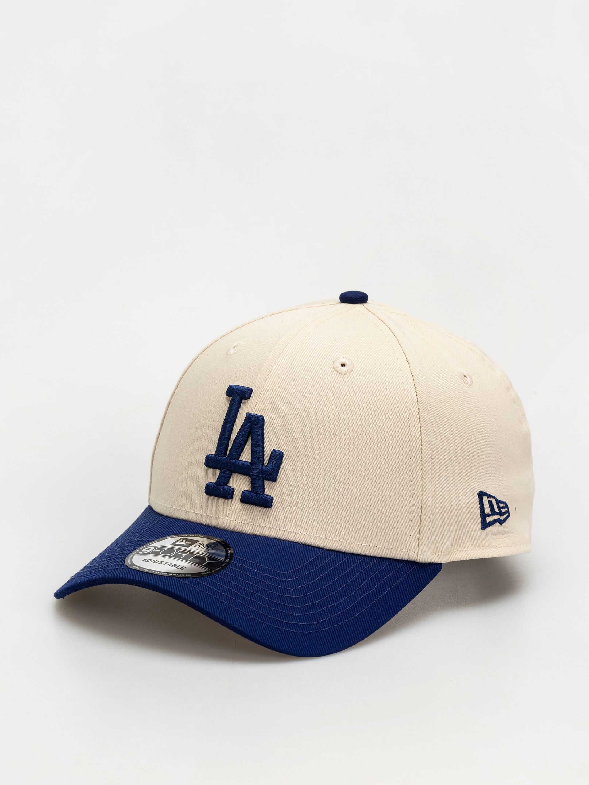 Шапка с козирка New Era Colour Block 9Forty La Dodgers (light beige)