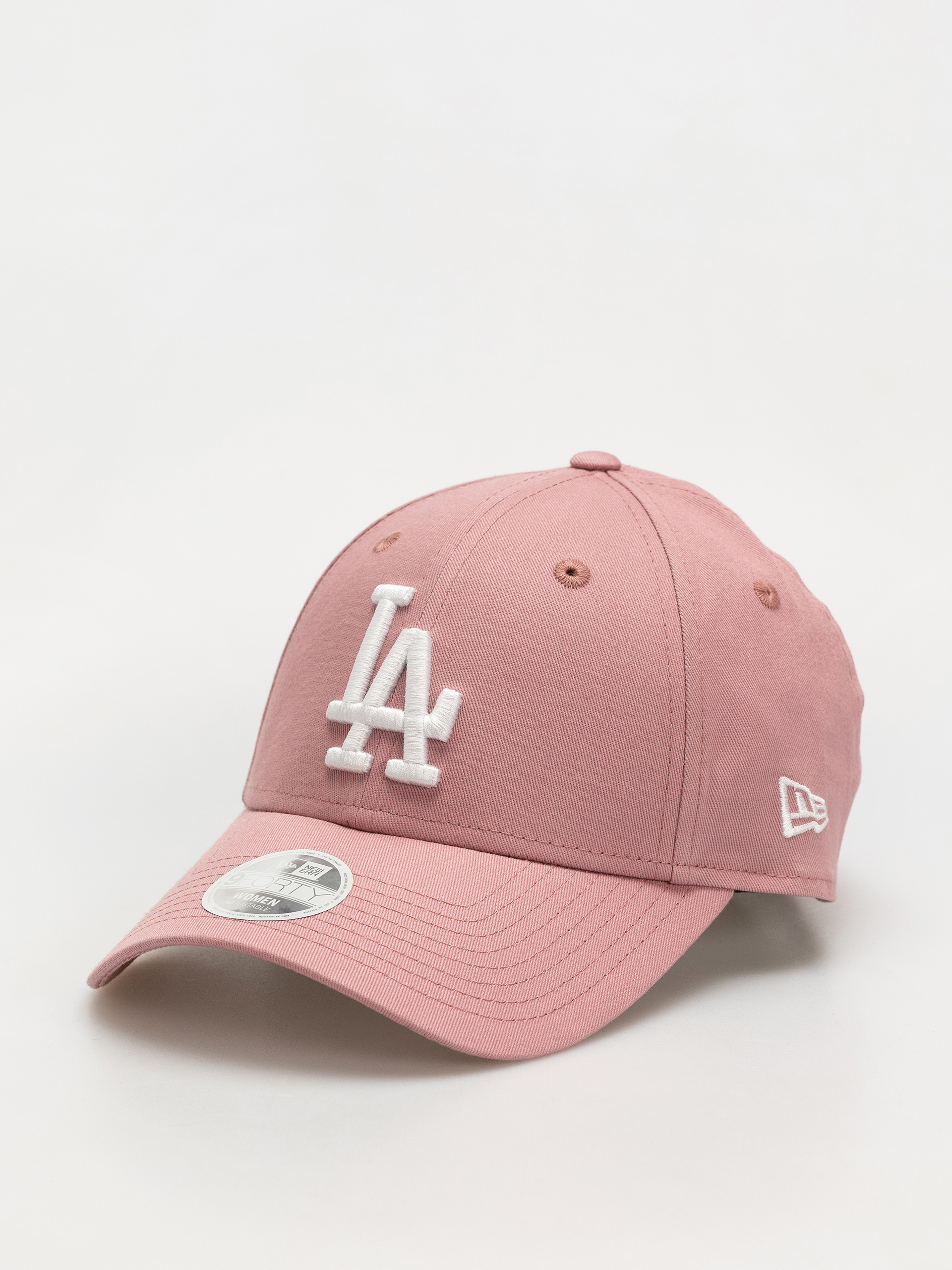 Шапка с козирка New Era League Essential 9Forty La Dodgers Wmn (dark pink)